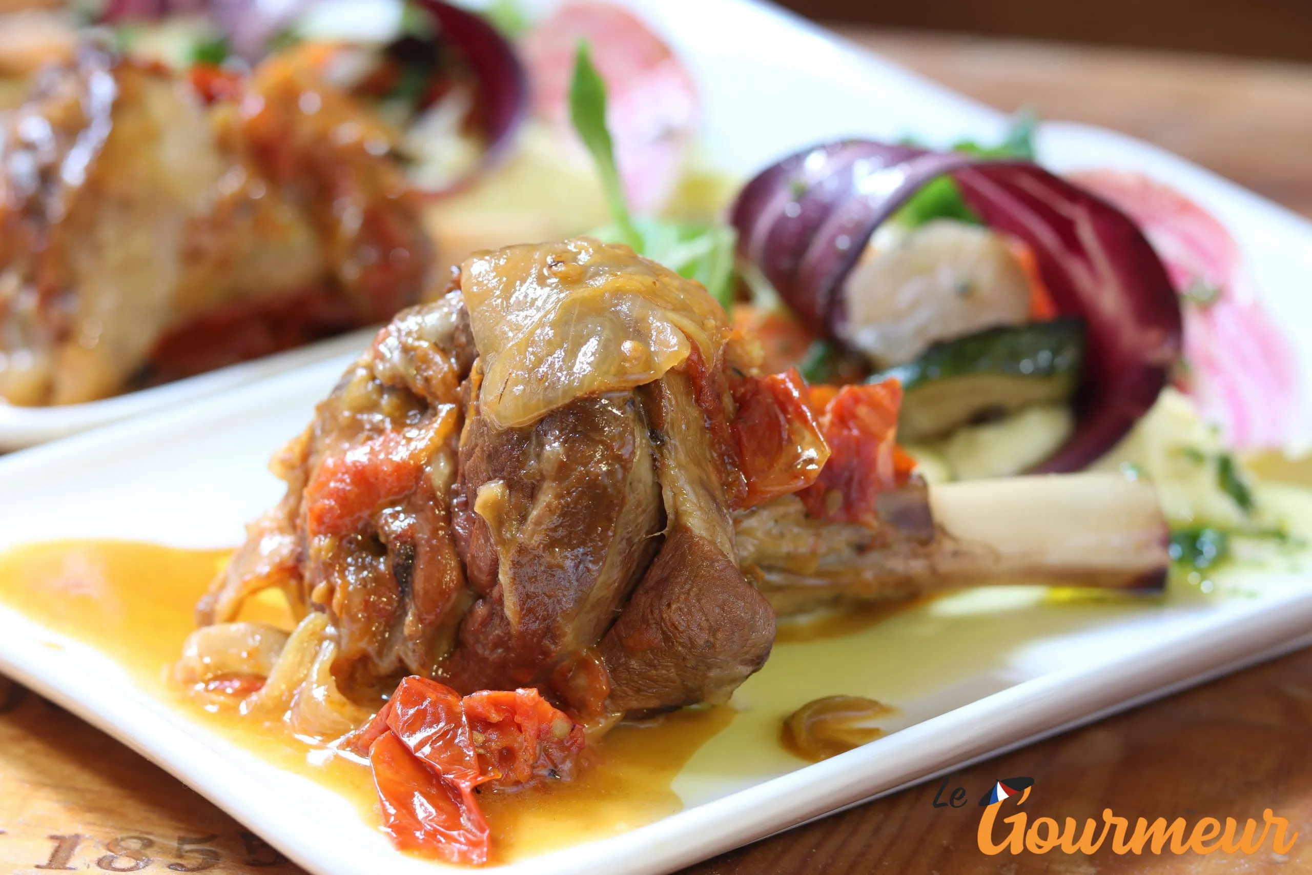 Agnau a la Ficelle Provencal Style Lamb