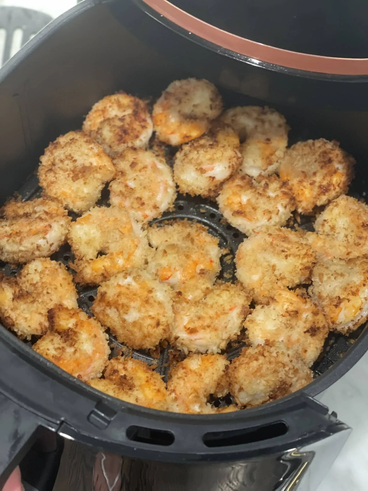 Air Fried Panko Shrimp with Spicy Mayo