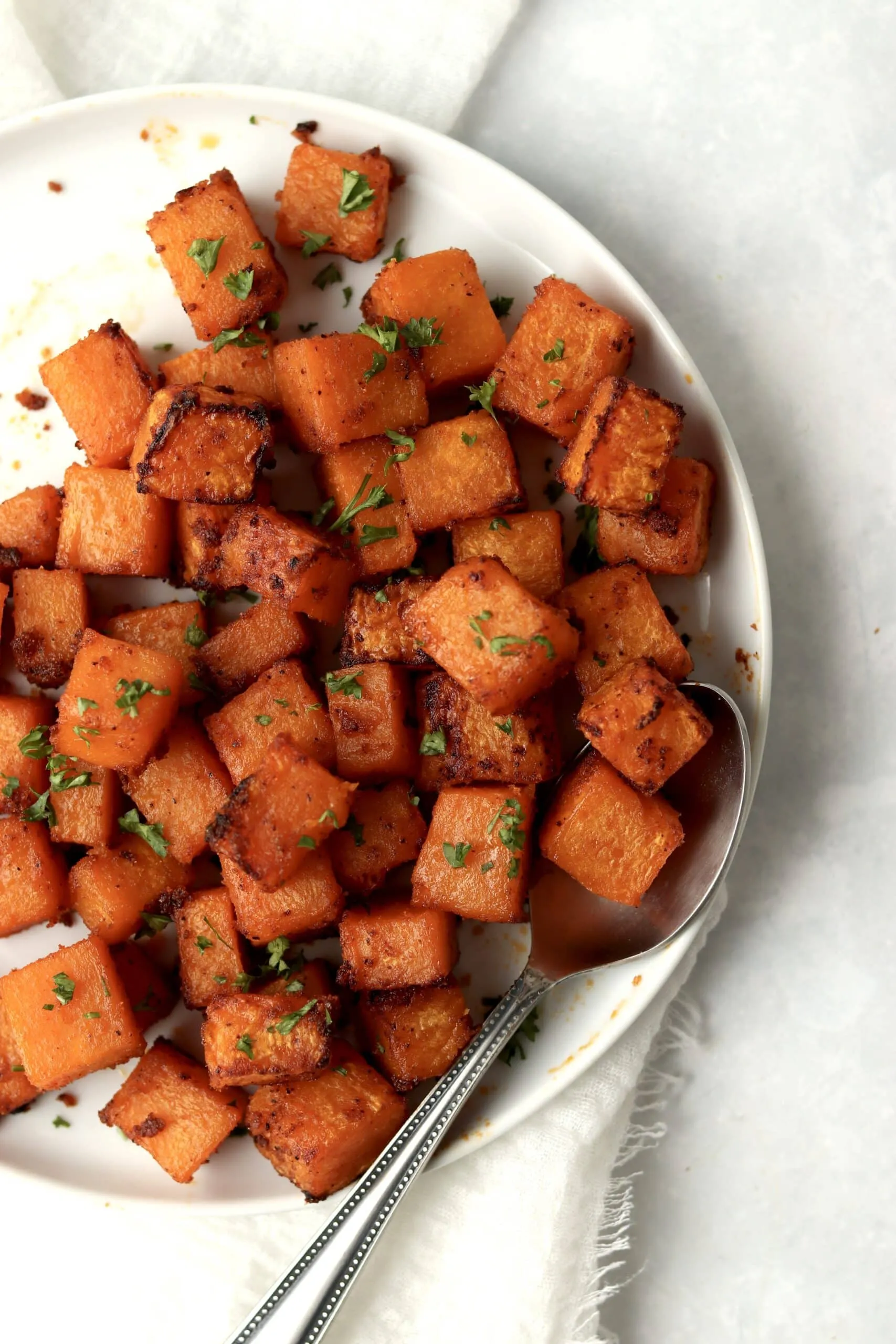 Air Fryer Butternut Squash Risotto Cakes