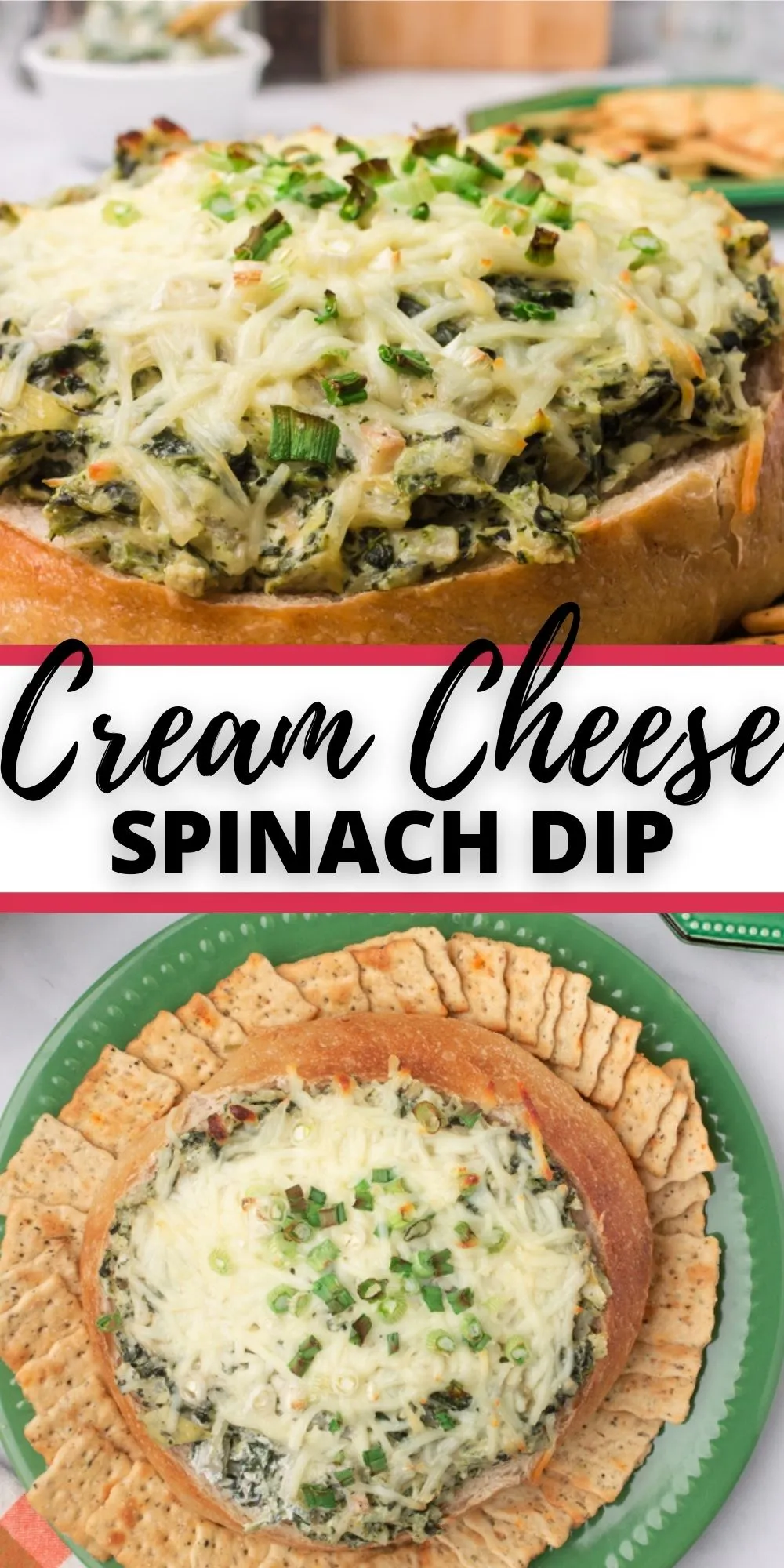 Air Fryer Cream Cheese Spinach Dip