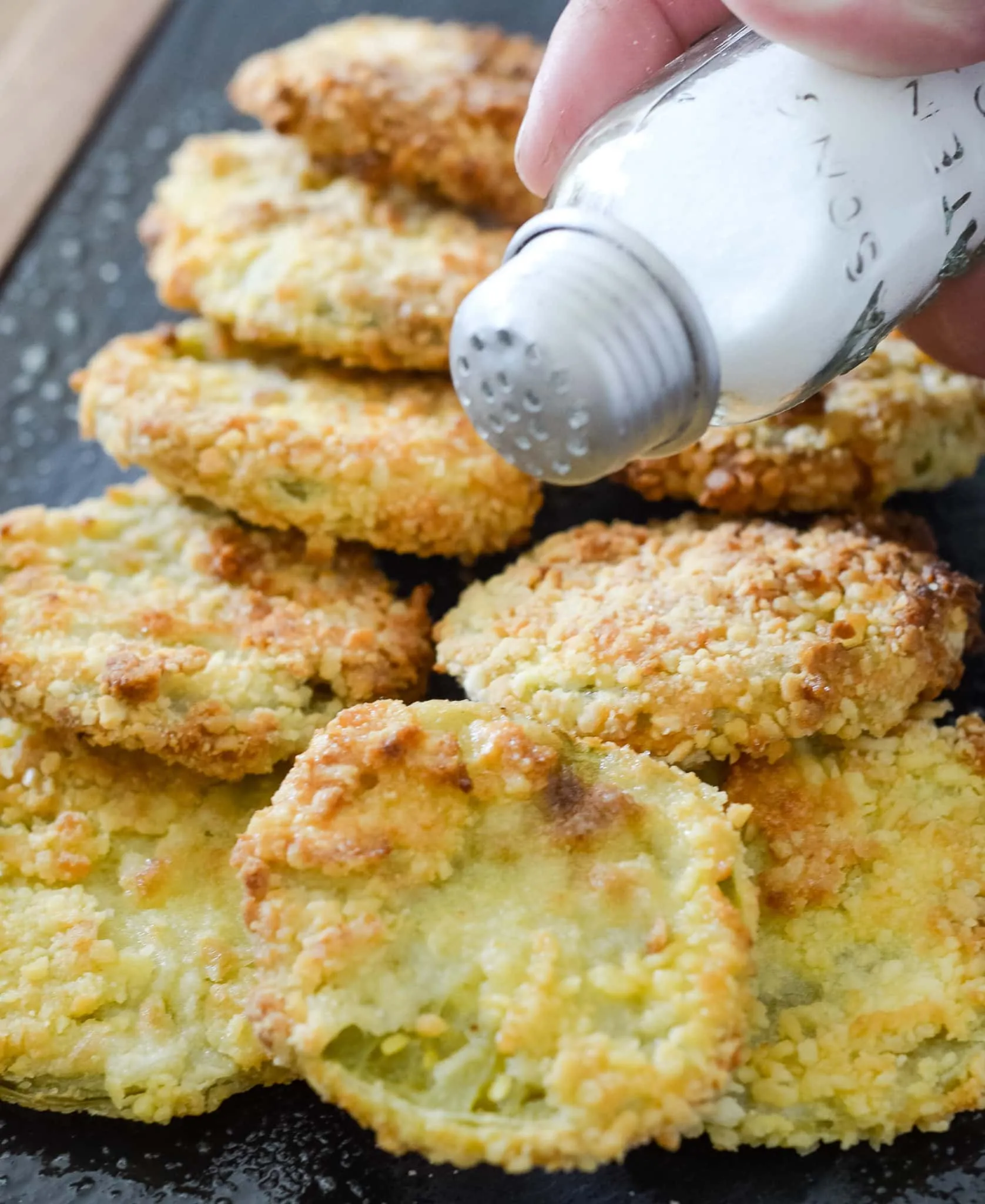 Air Fryer Fried Green Tomatoes Gluten Free