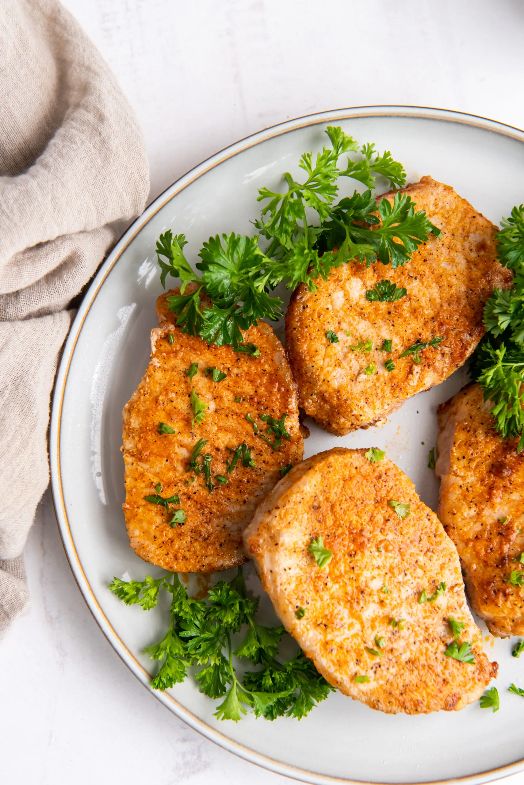 Air Fryer Pork Chops Boneless