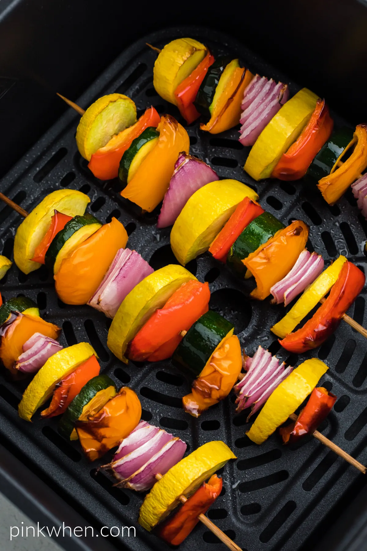 Air Fryer Vegetable Kabobs