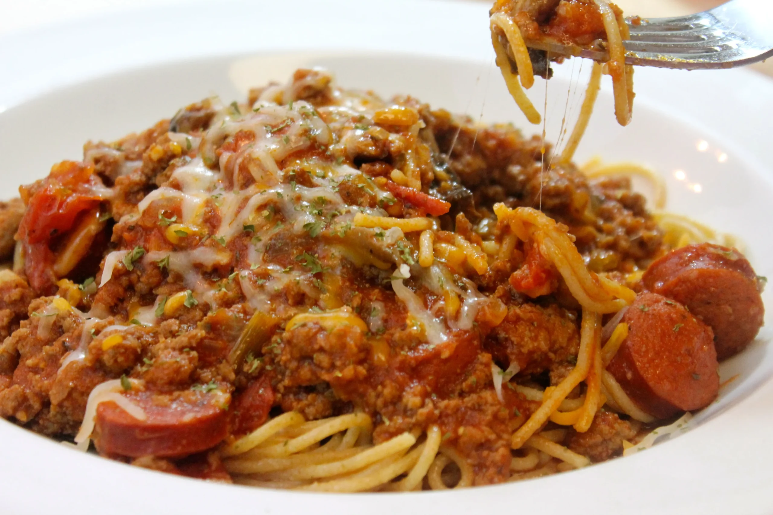 All American Spaghetti with Meat Sauce