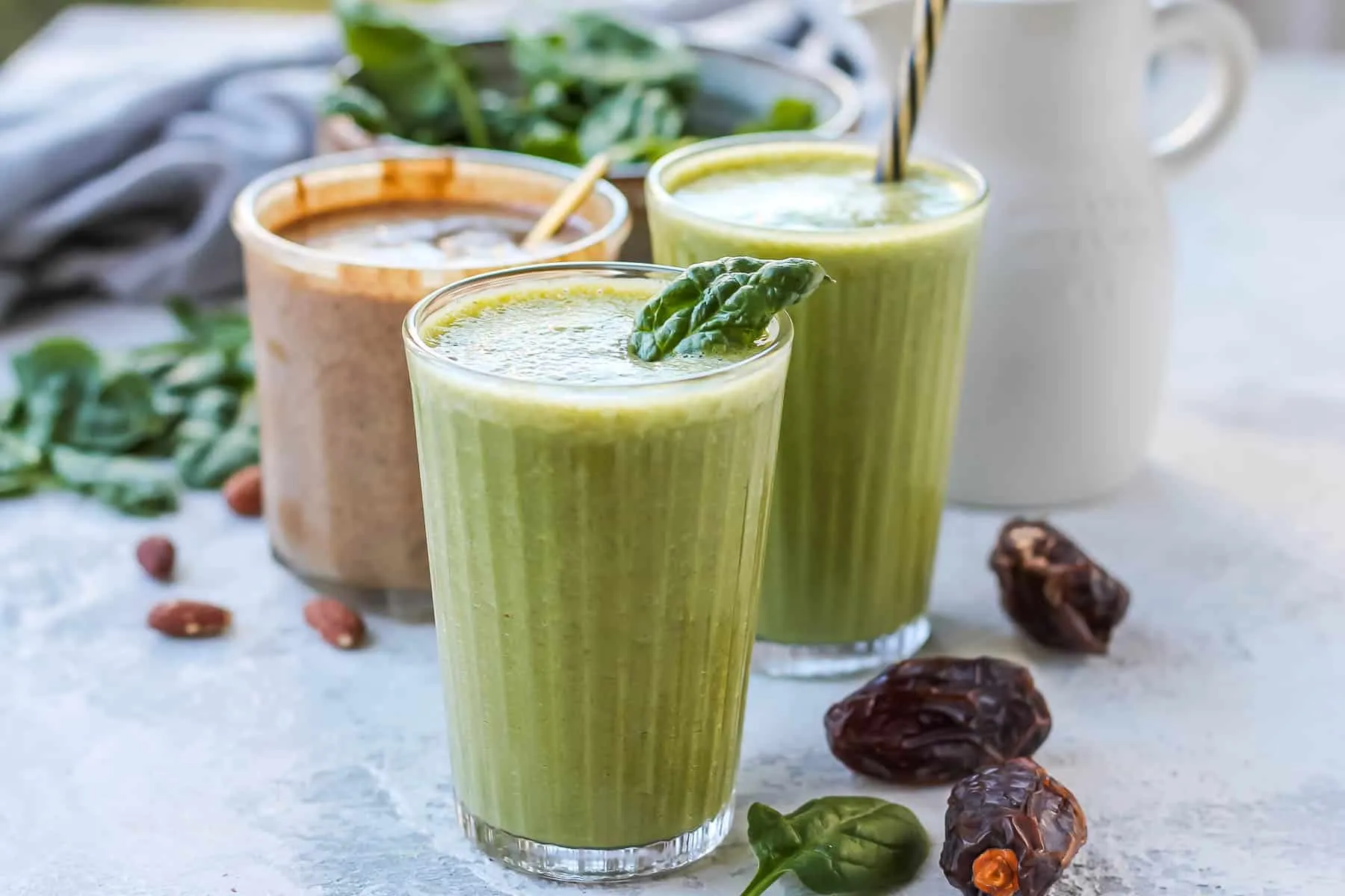 Almond Butter Date Smoothie