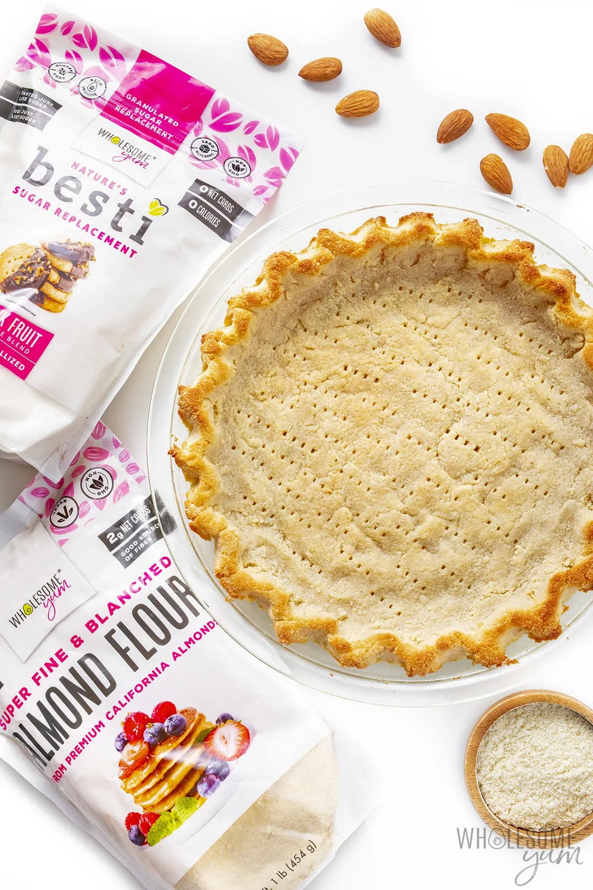 Almond Flour Pie Crust Keto