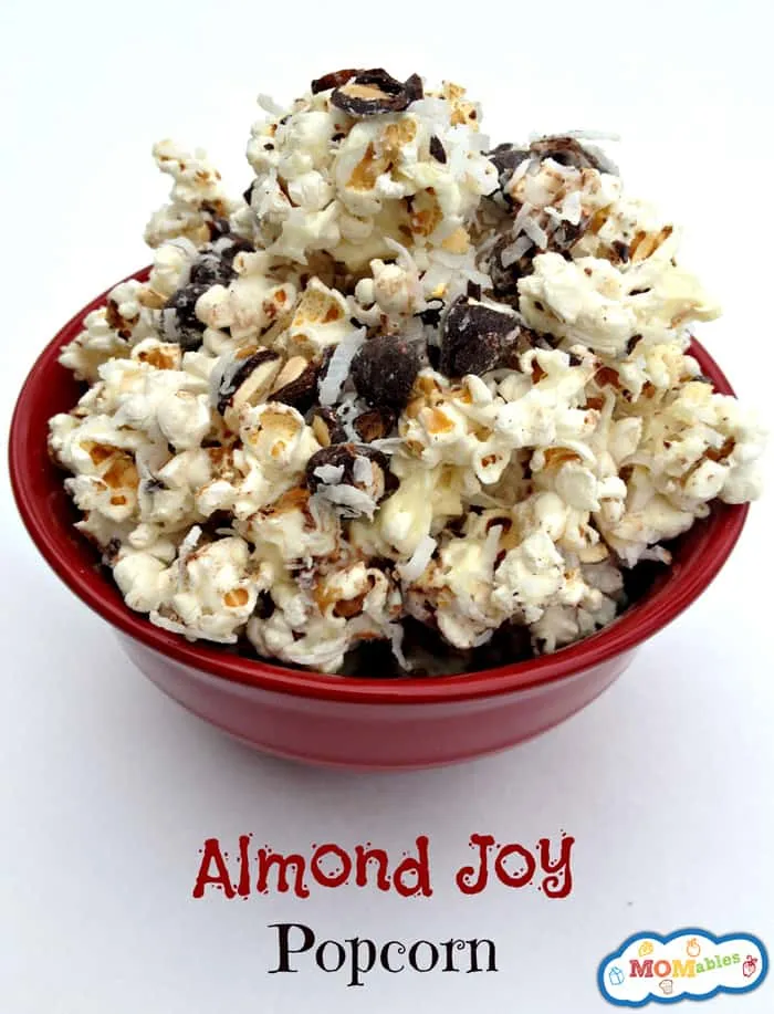 Almond Joy Popcorn Munch