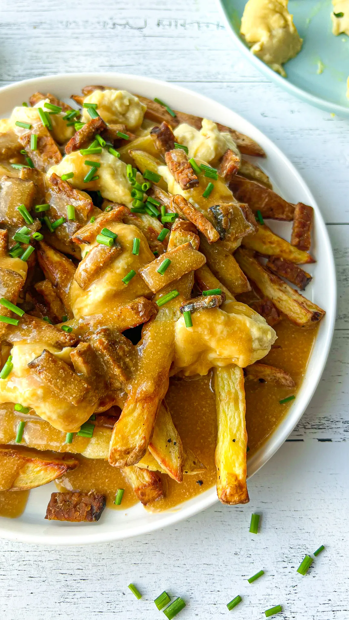 Almost Healthy Vegan Poutine