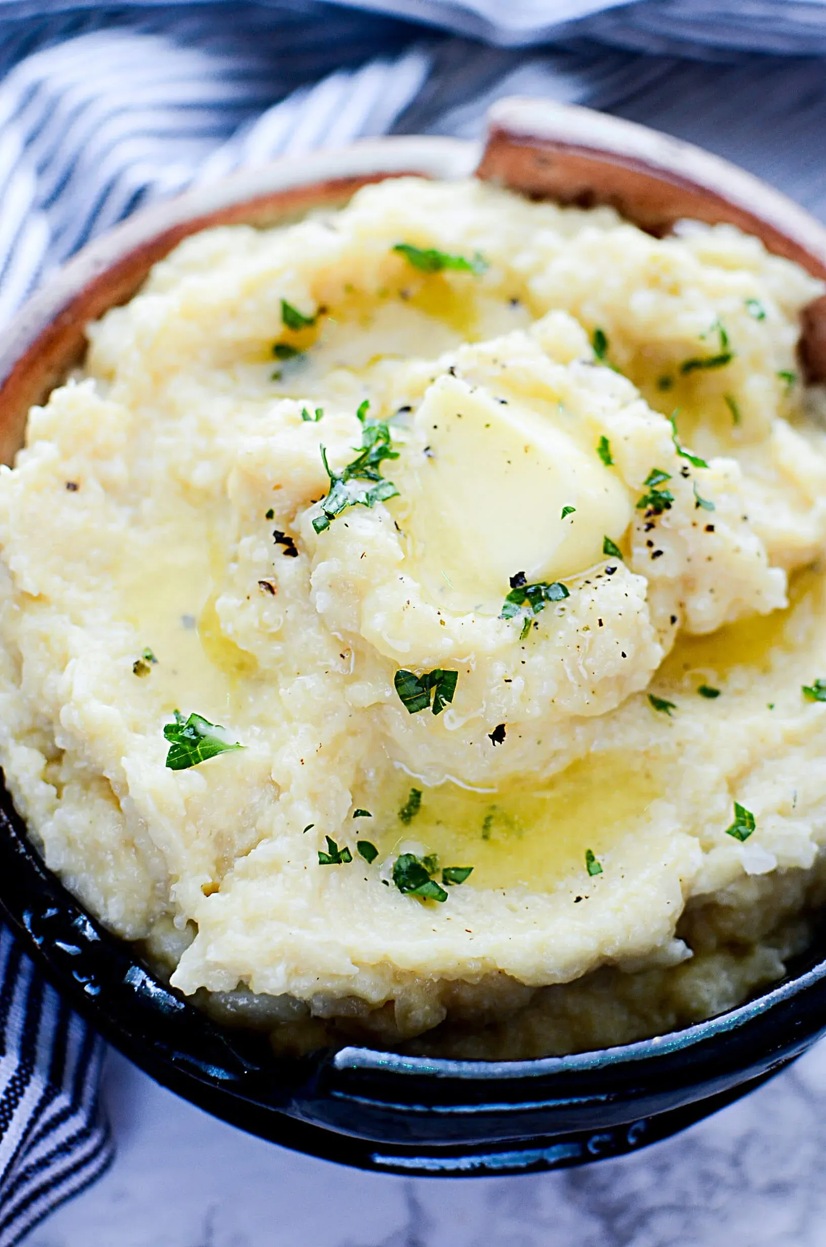 Amazing Cauliflower Mashed Potatoes