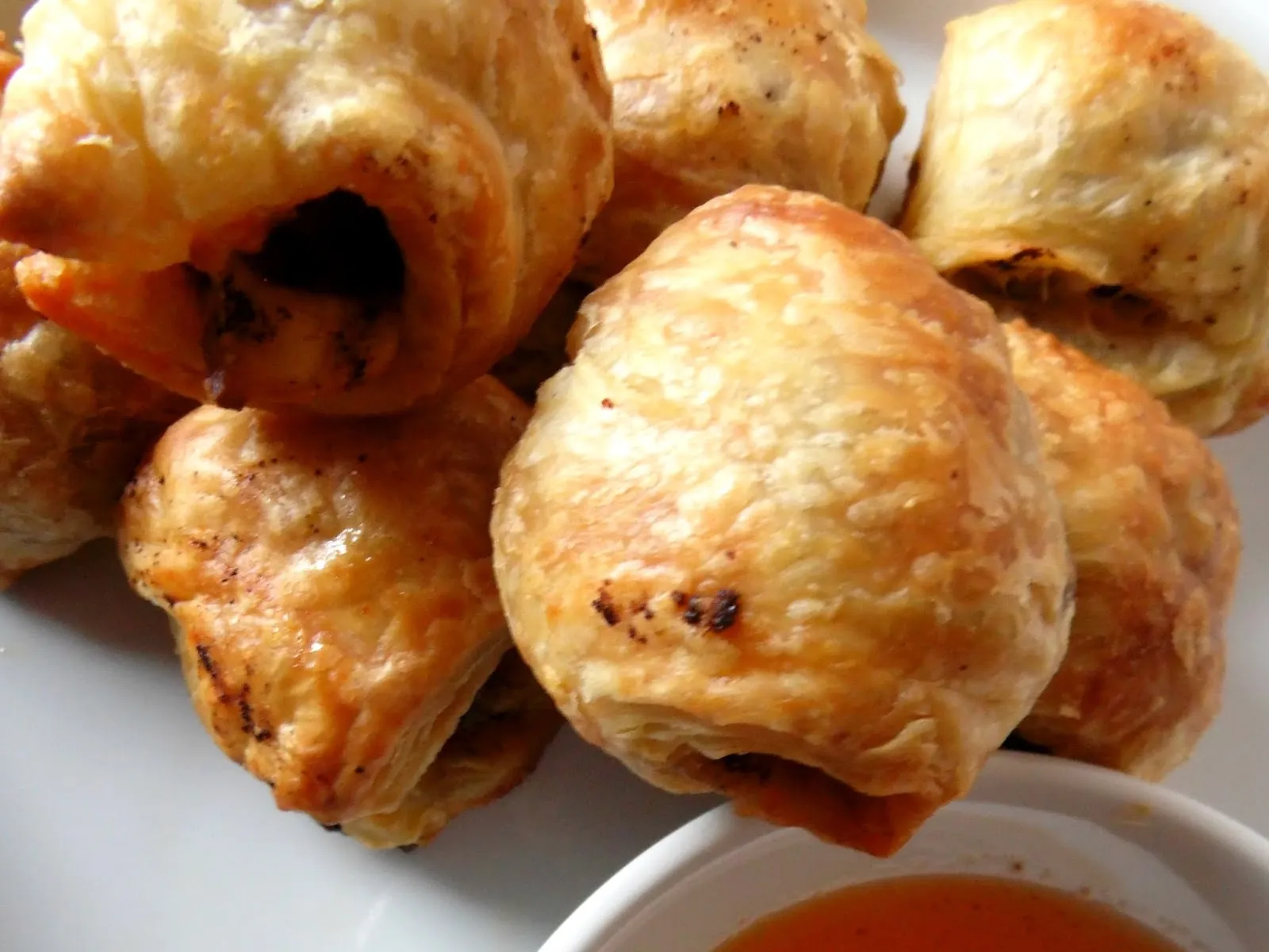 Andouille in Puff Pastry
