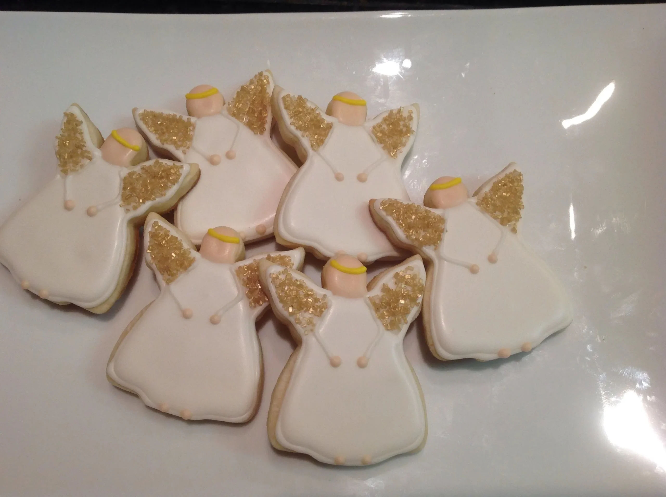 Angel Cookies Cut Out Sugar Cookies