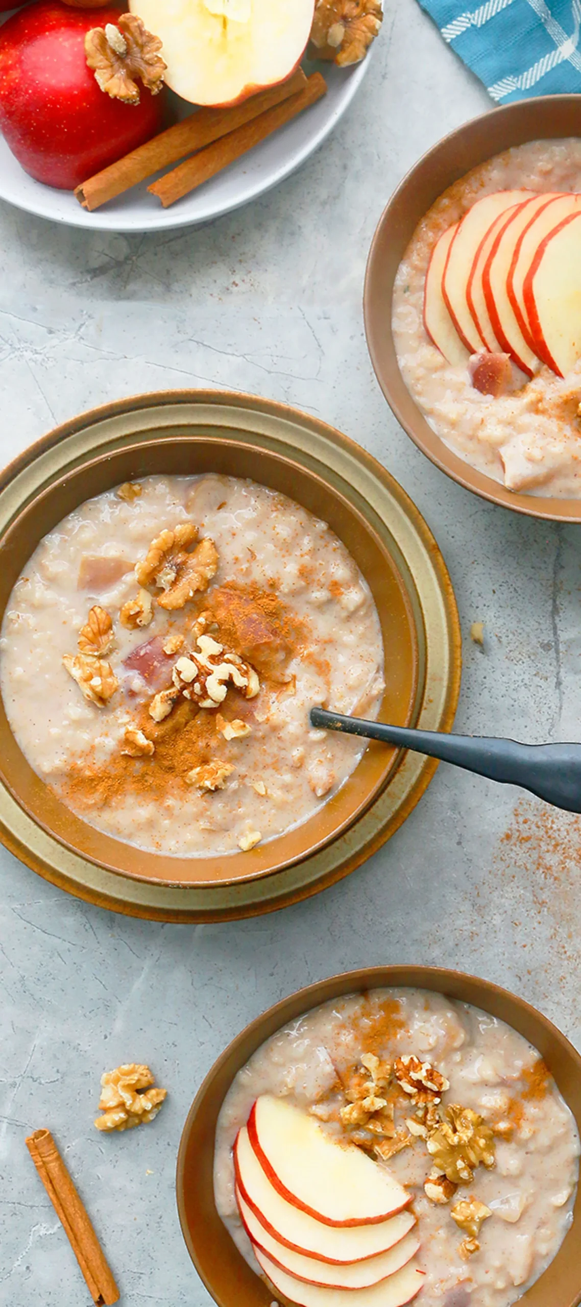 Apple Cinnamon Instant Pot Oatmeal