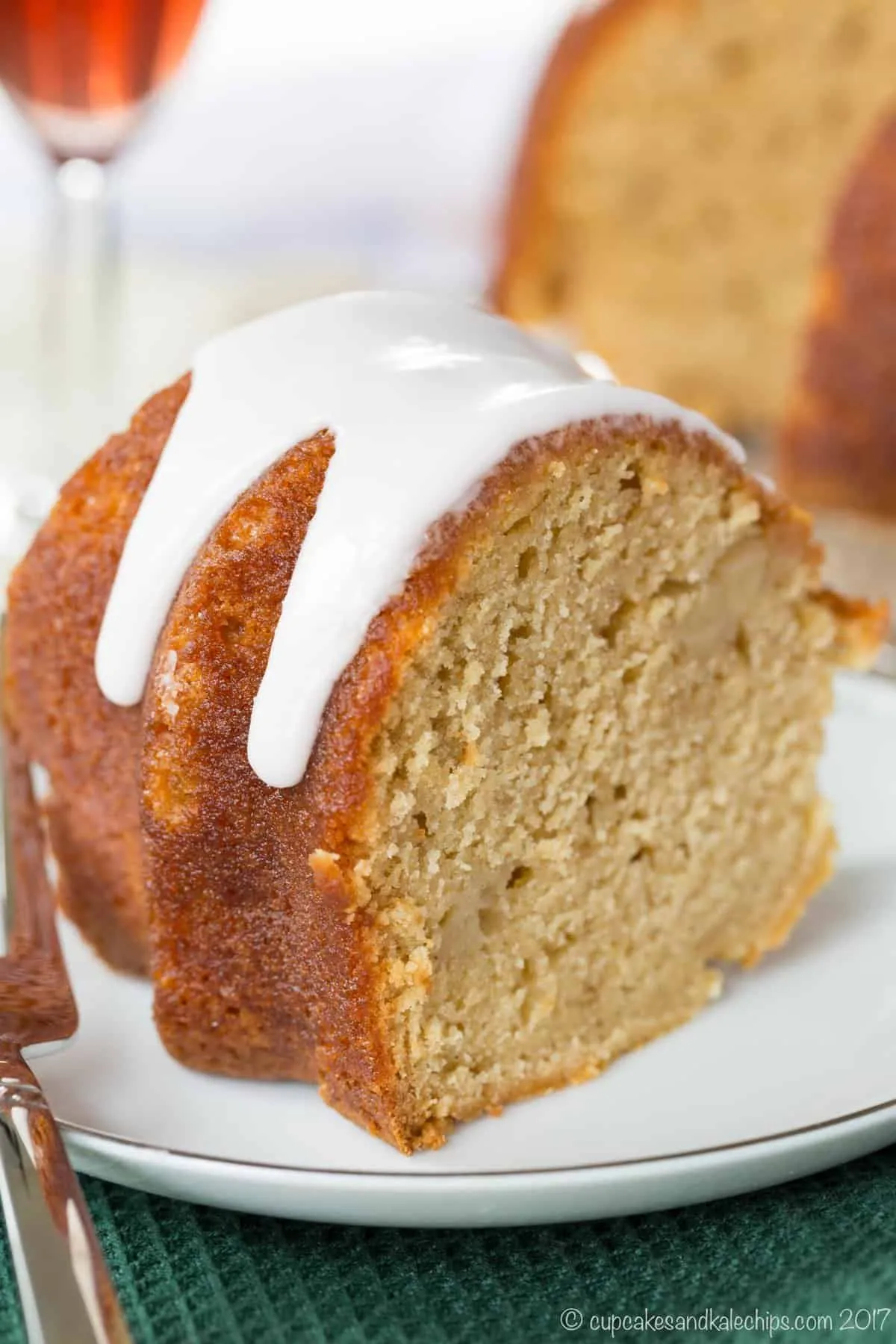 Apple Cranberry Bundt Cake
