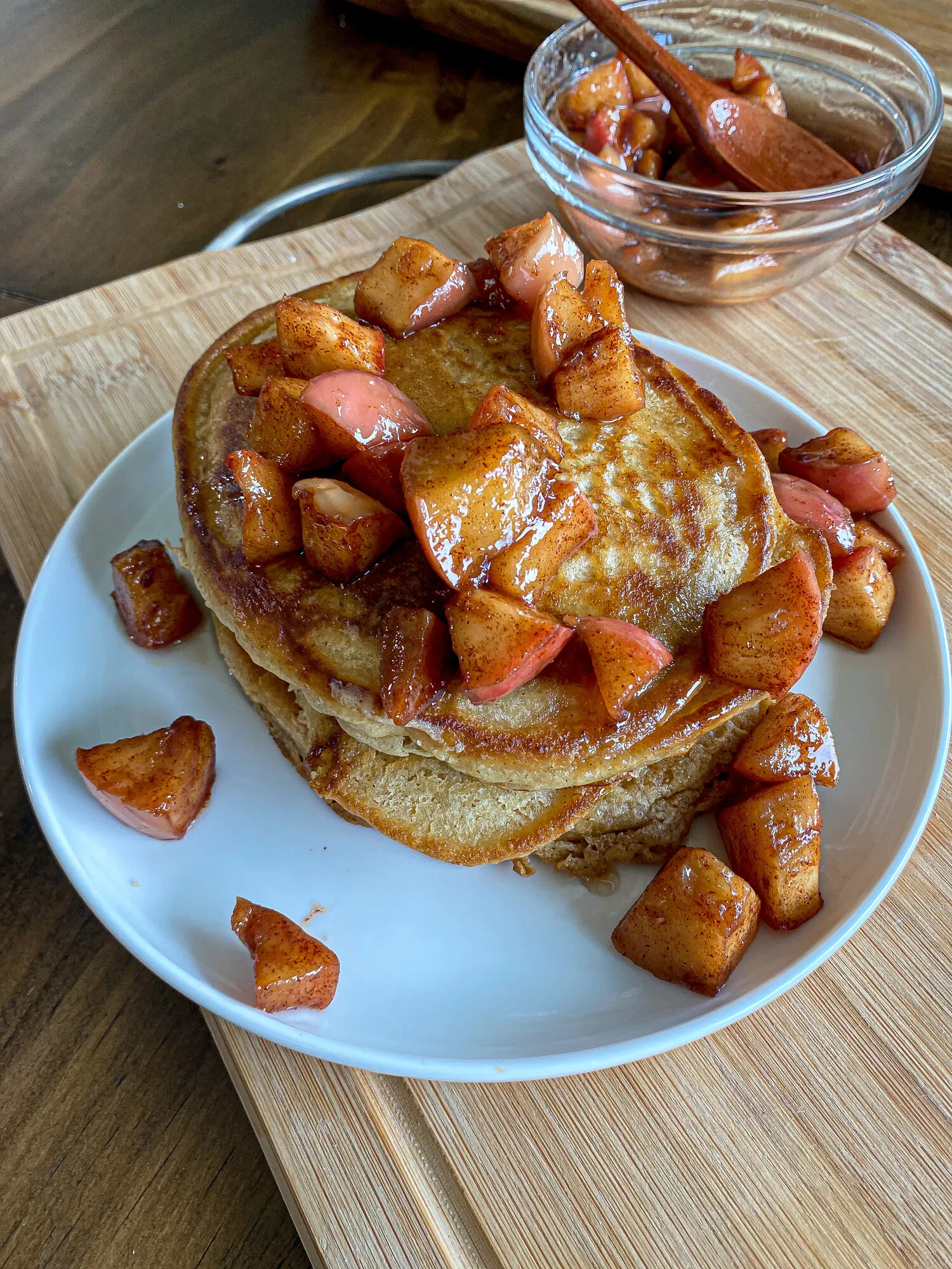 Apple Pancakes Brown Sugar Cinnamon
