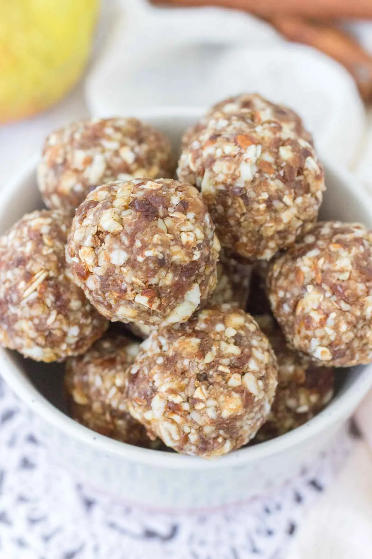 Apple Pie Energy Bites