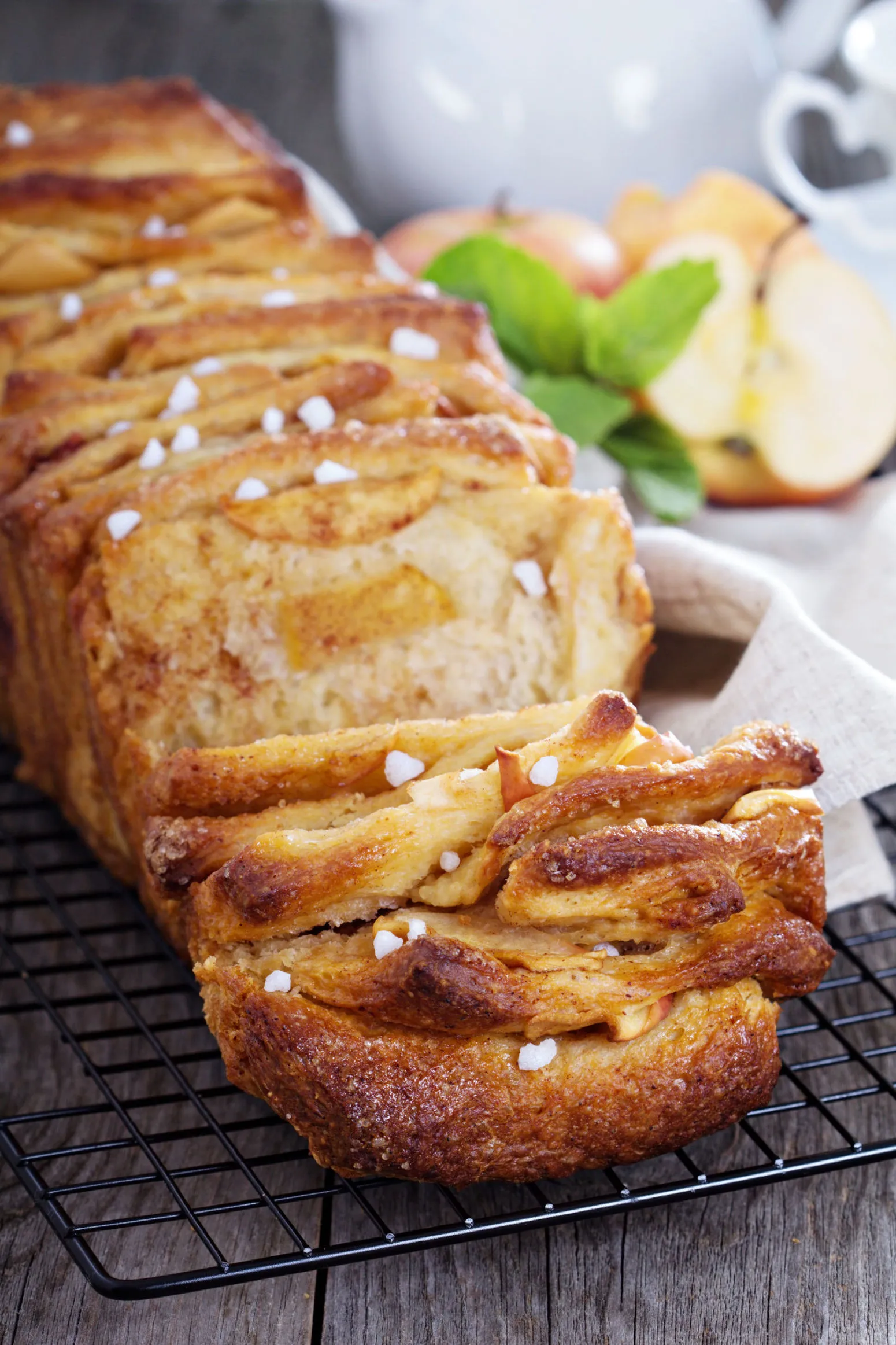 Apple Pull Apart Bread