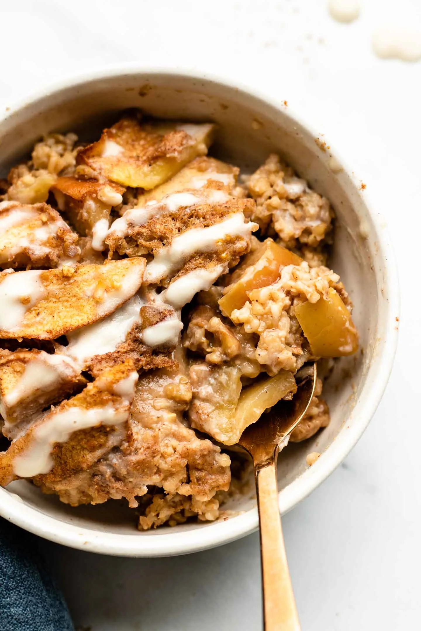 Apple Spiced Steel Cut Baked Oatmeal