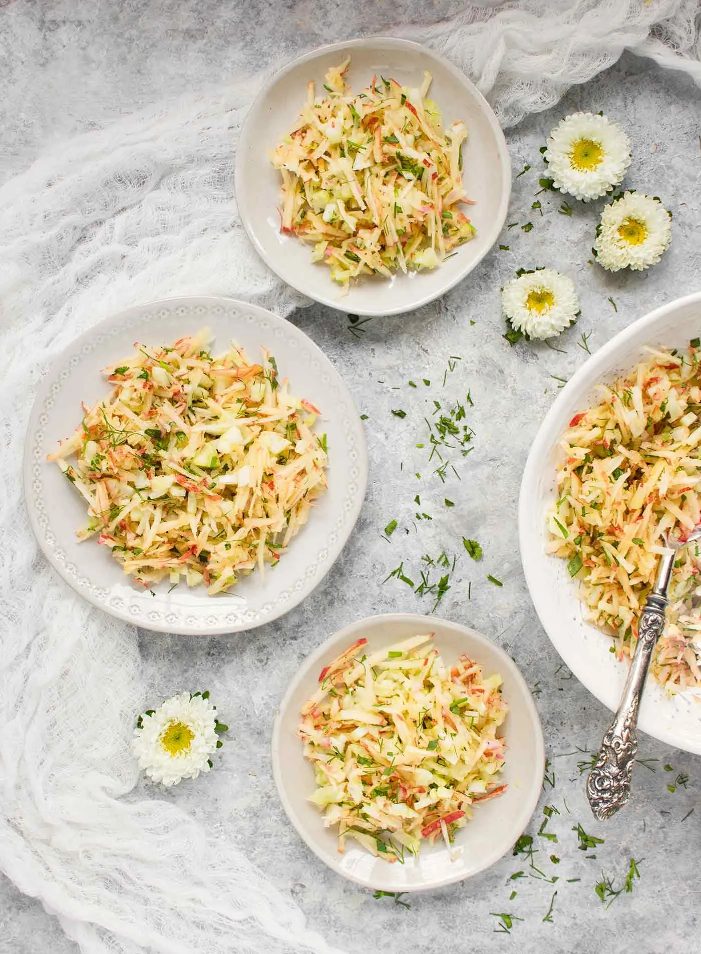Apple and Fennel Slaw Jim Hamilton