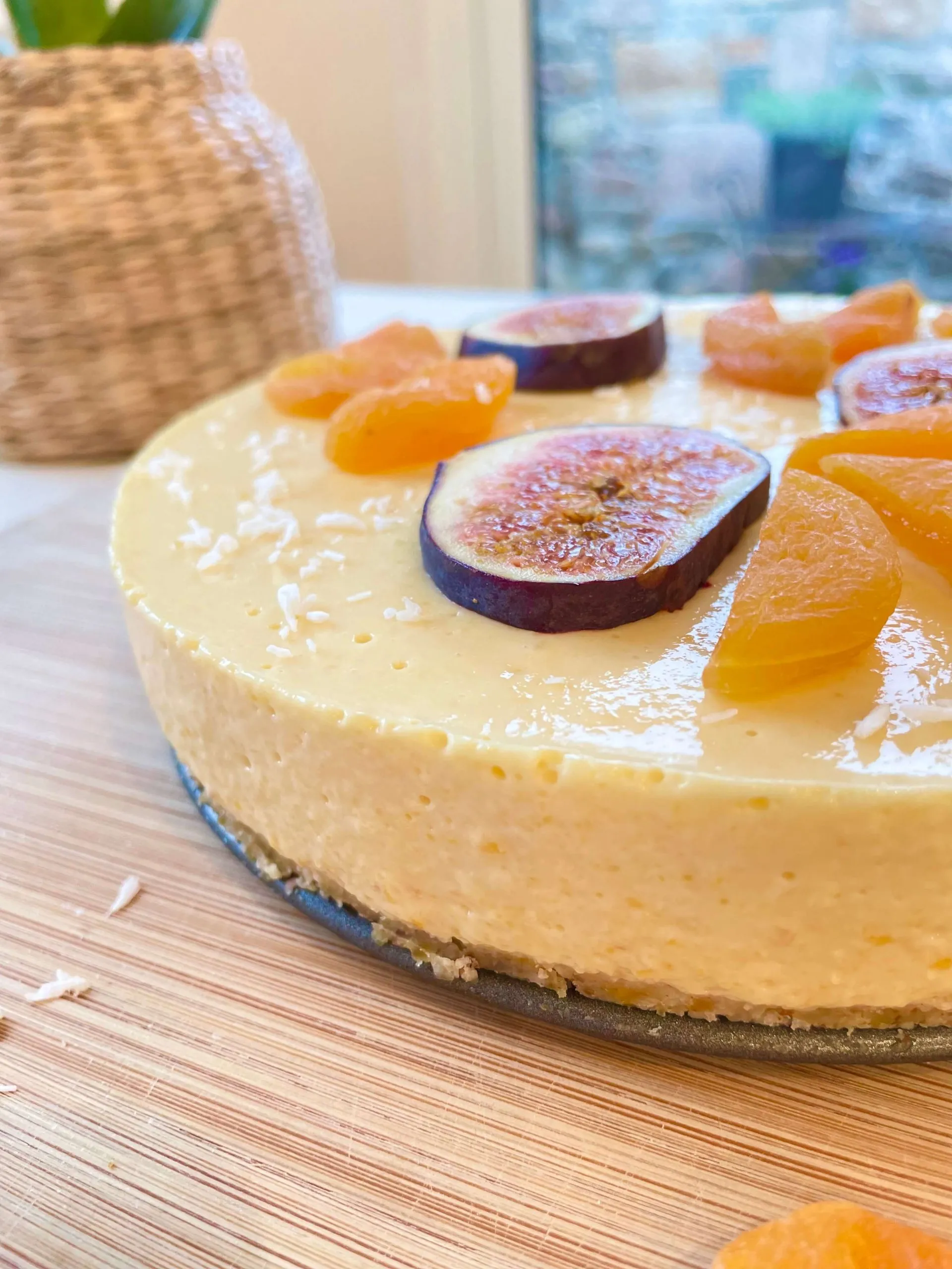 Apricot Yogurt Cake with Orange Honey Syrup