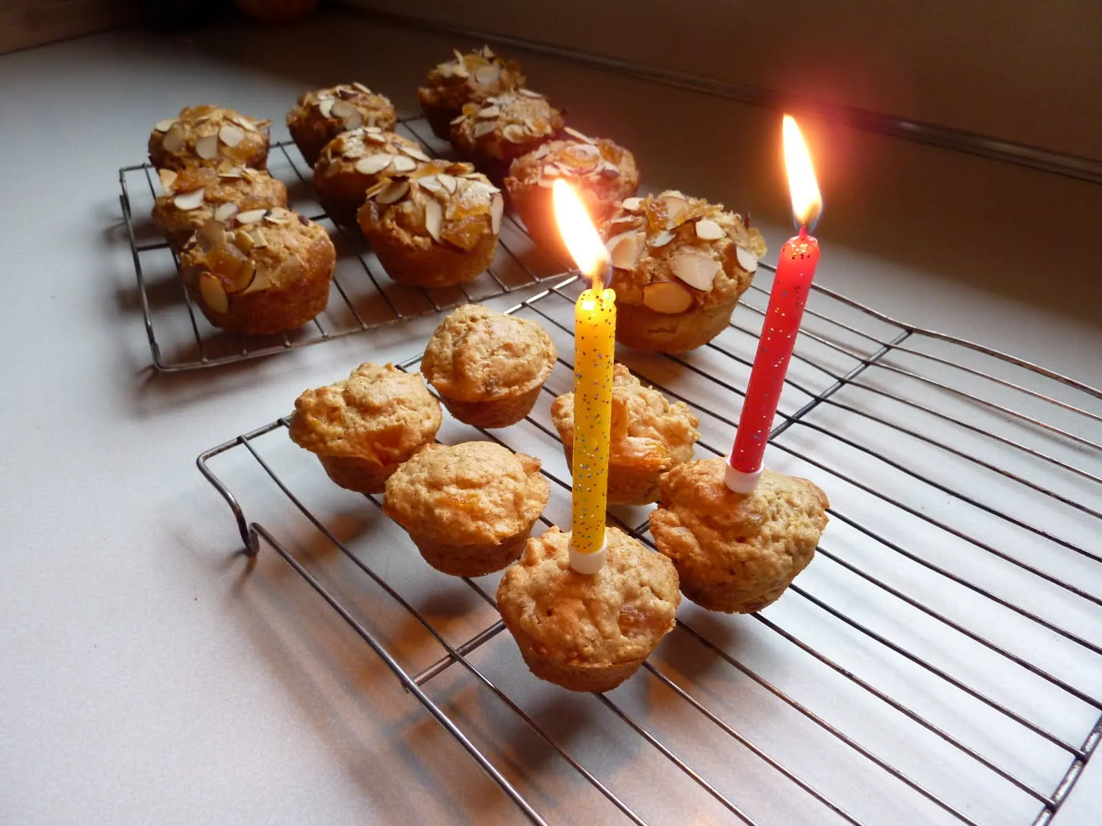 Apricot and Ginger Muffins