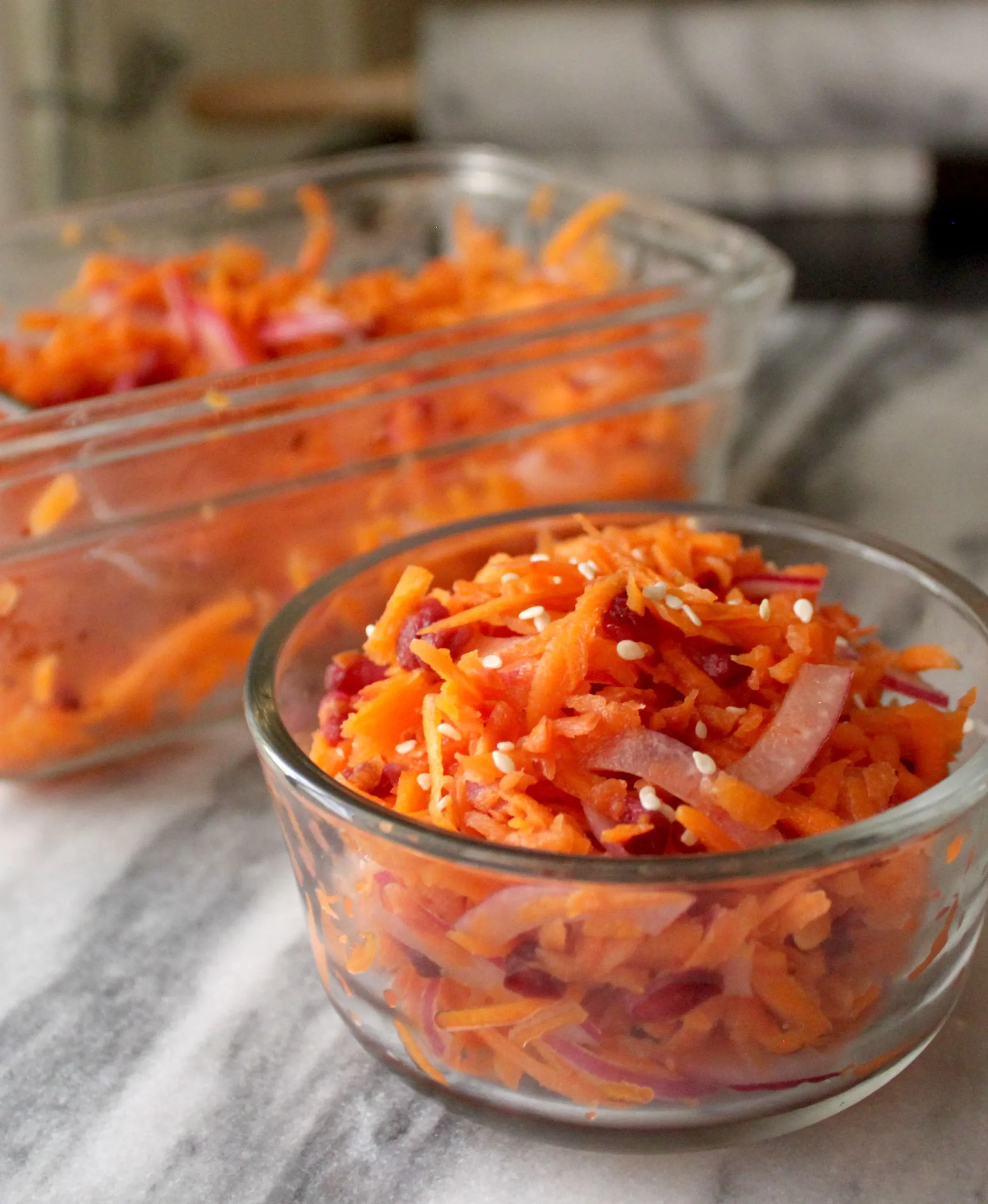 Asian Carrot Celery Slaw
