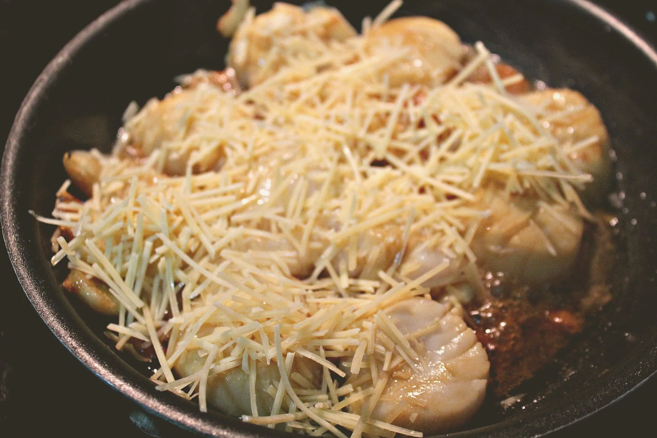 Asian Lettuce Wraps Garlic Parm Scallops