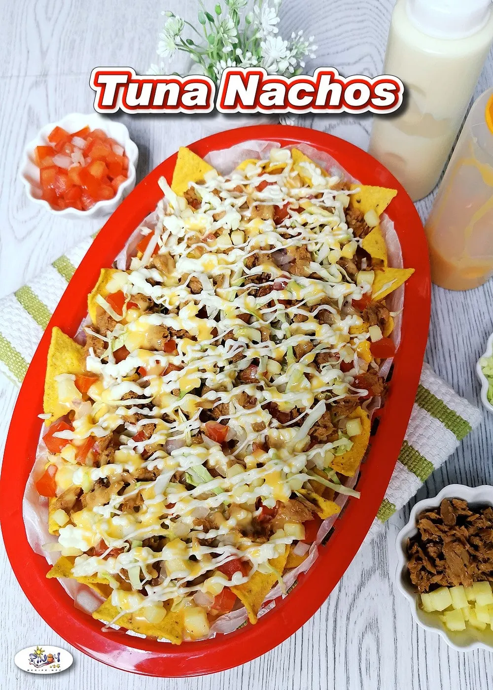 Asian Tuna Melt Nachos