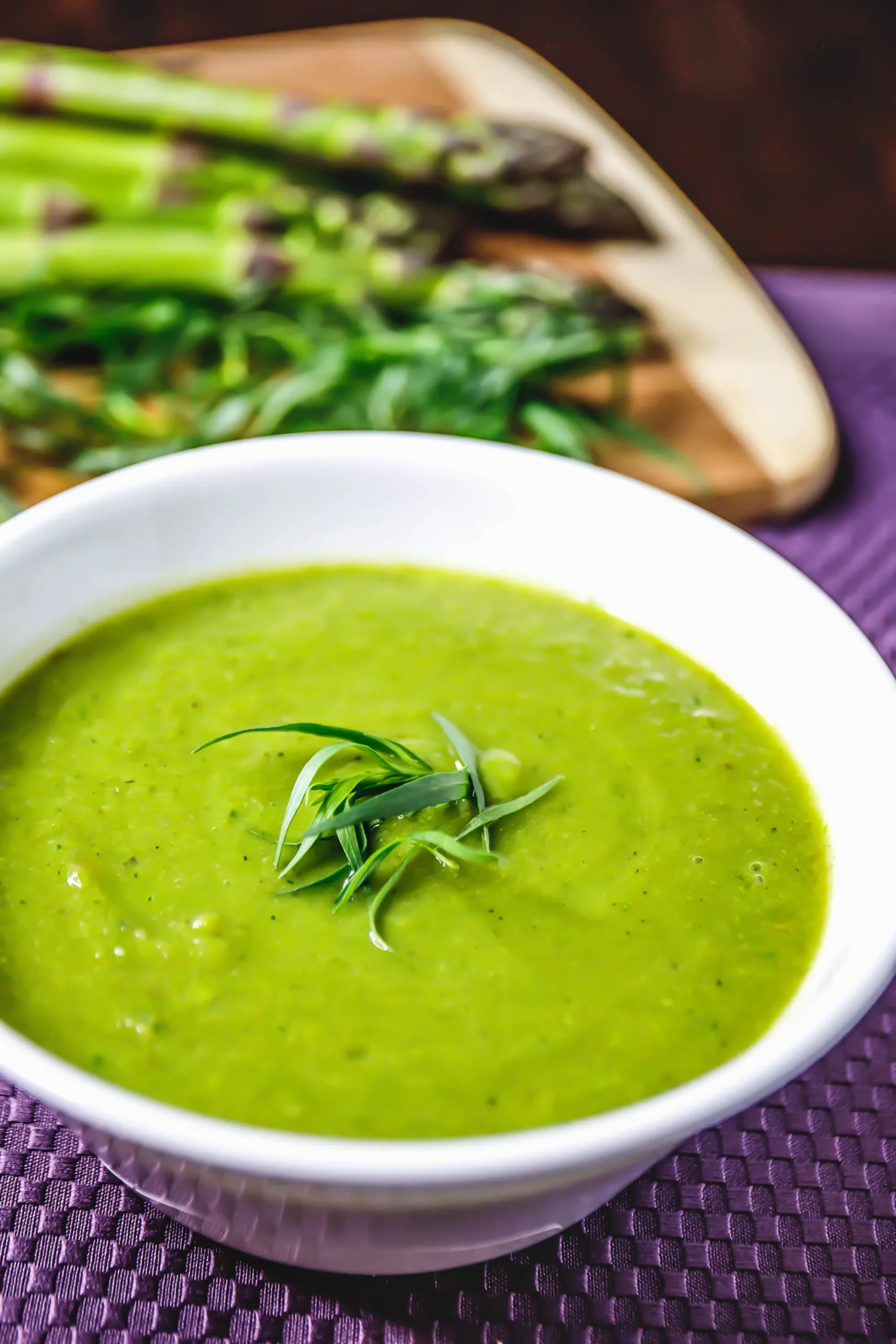 Asparagus and Pea Spring Soup