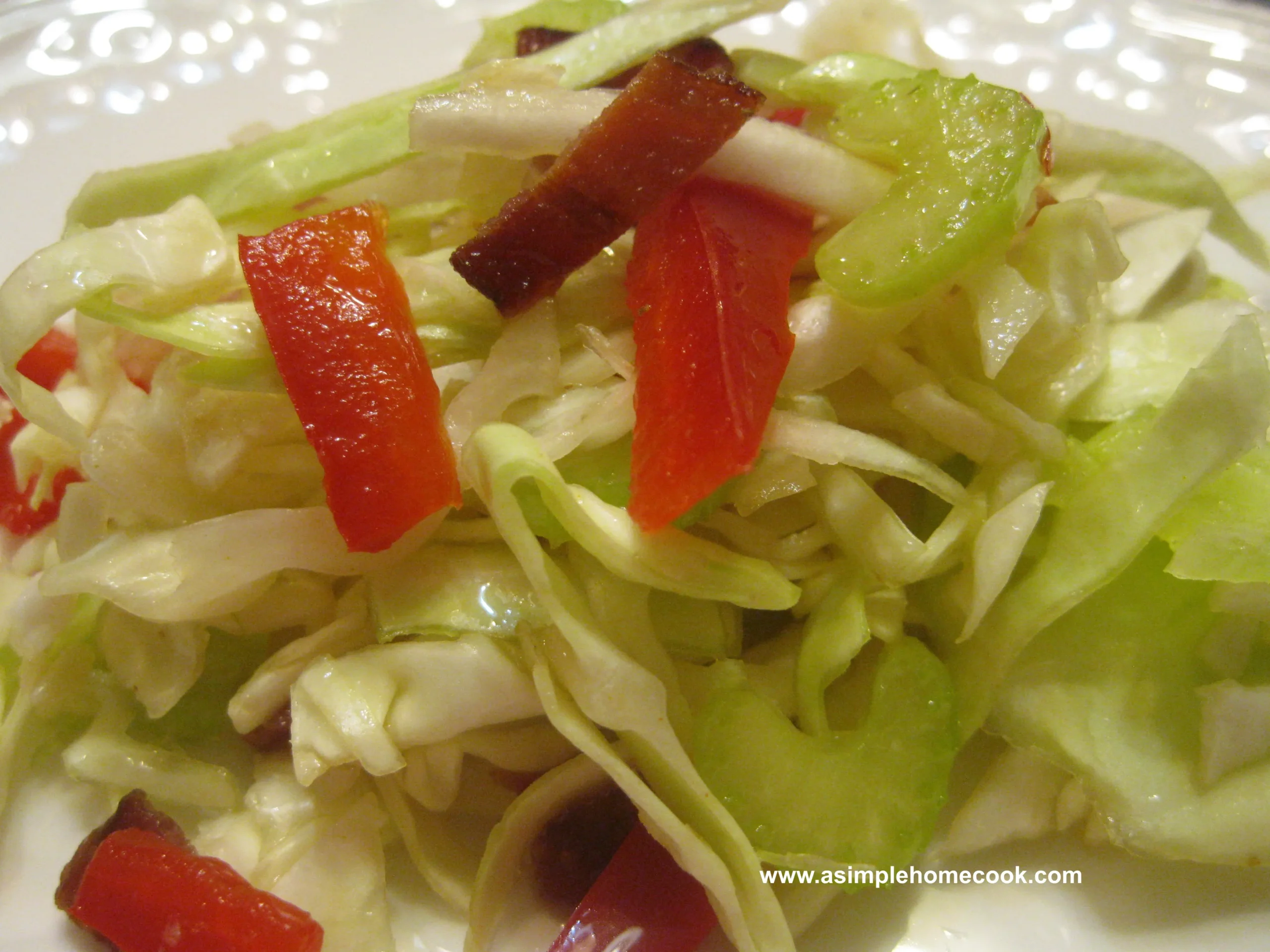 Aunt Virginia's Cabbage Salad