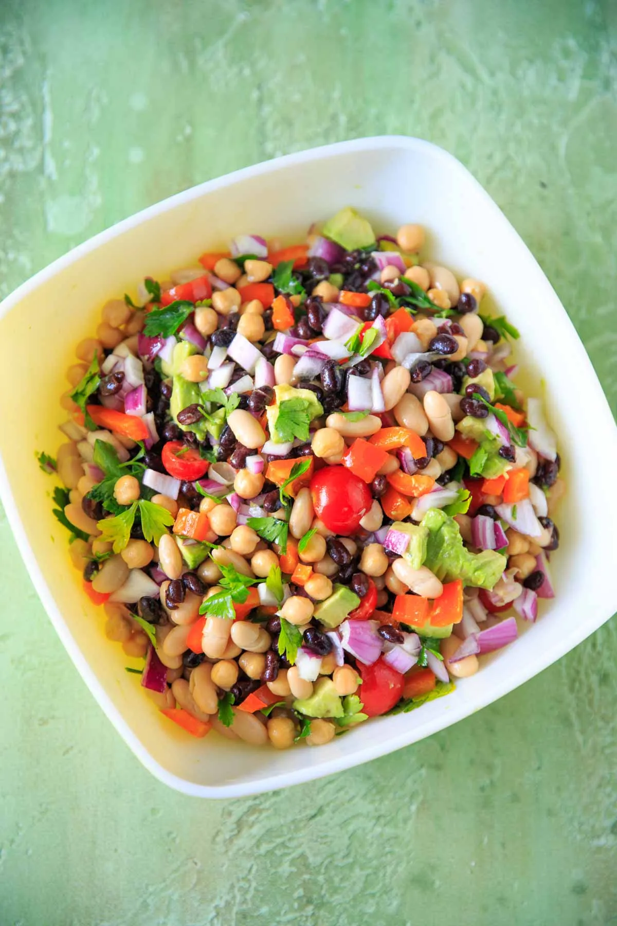 Avocado Bean Salad