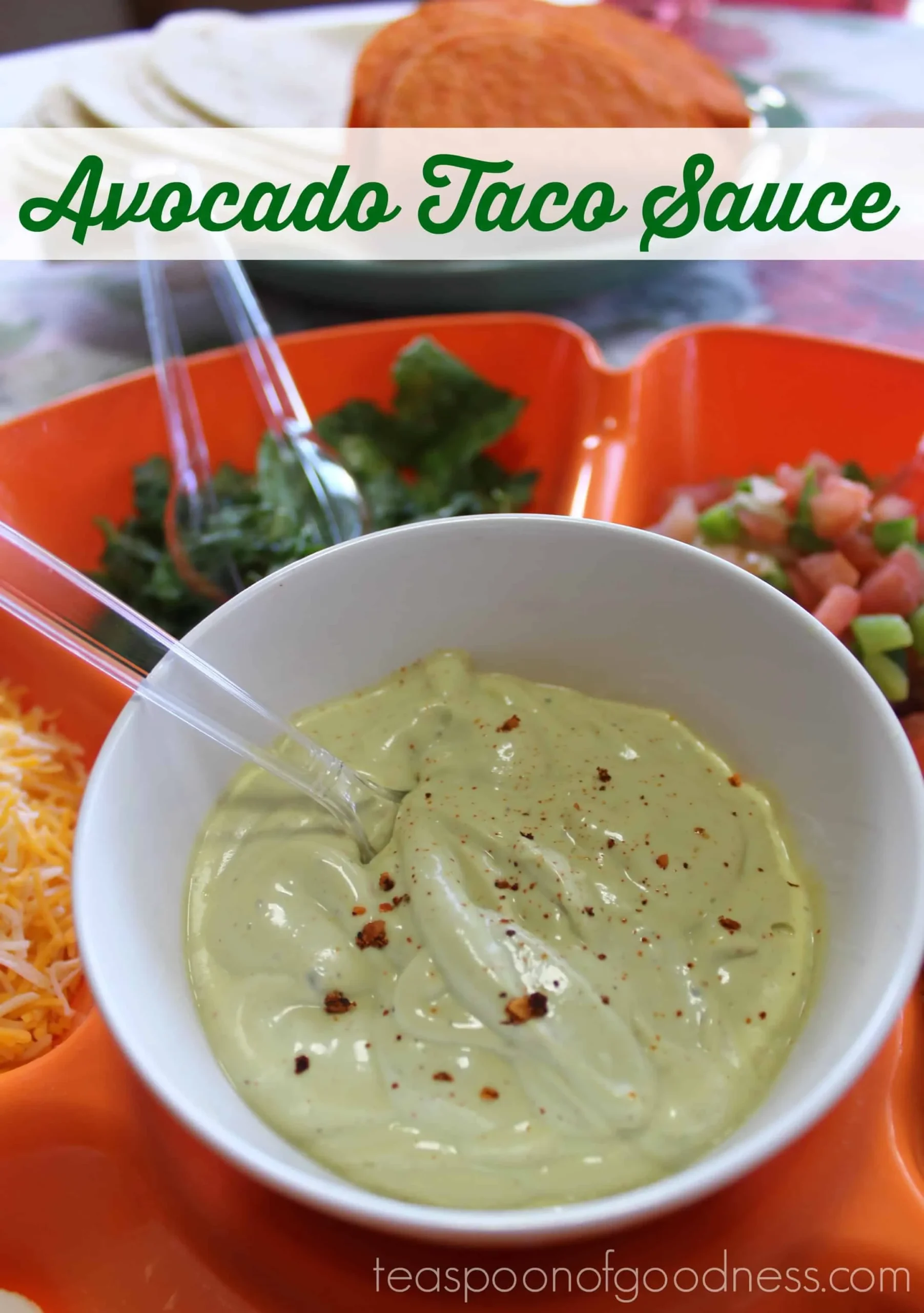 Avocado Sauce for Tacos