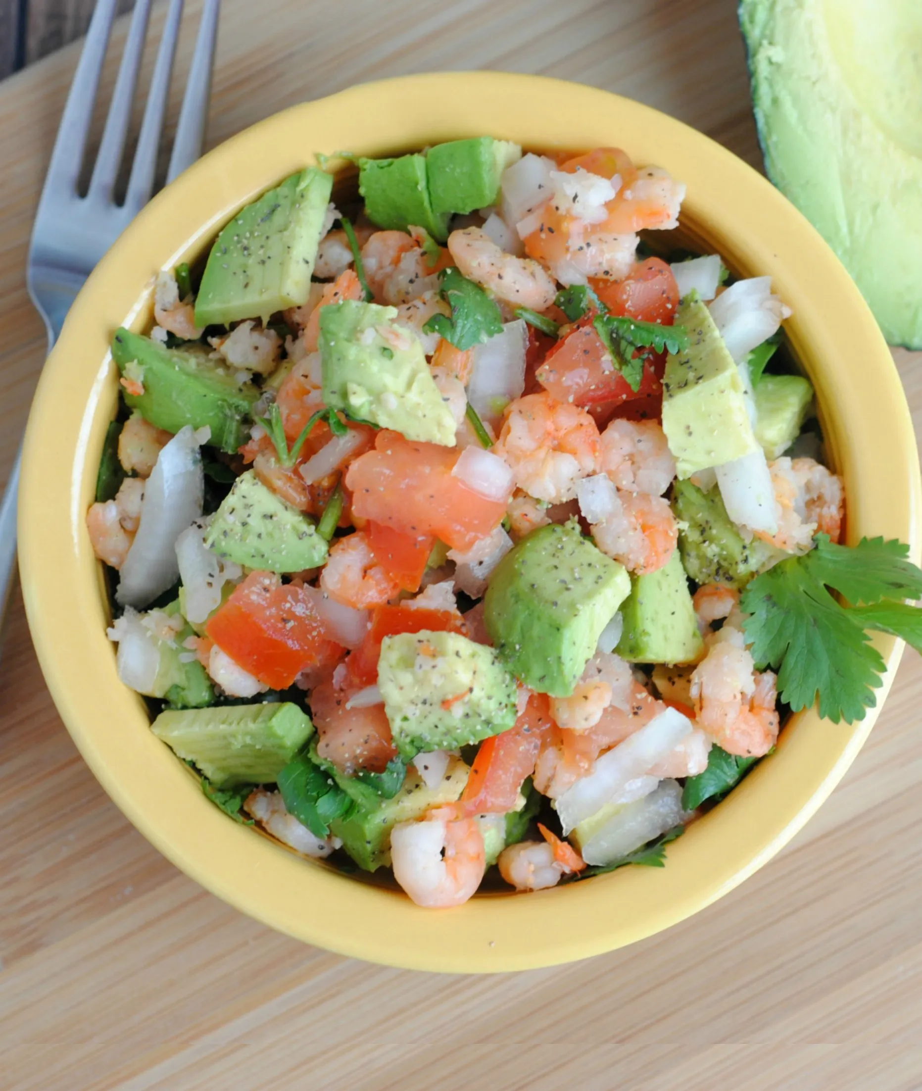 Avocado and Shrimp Salad