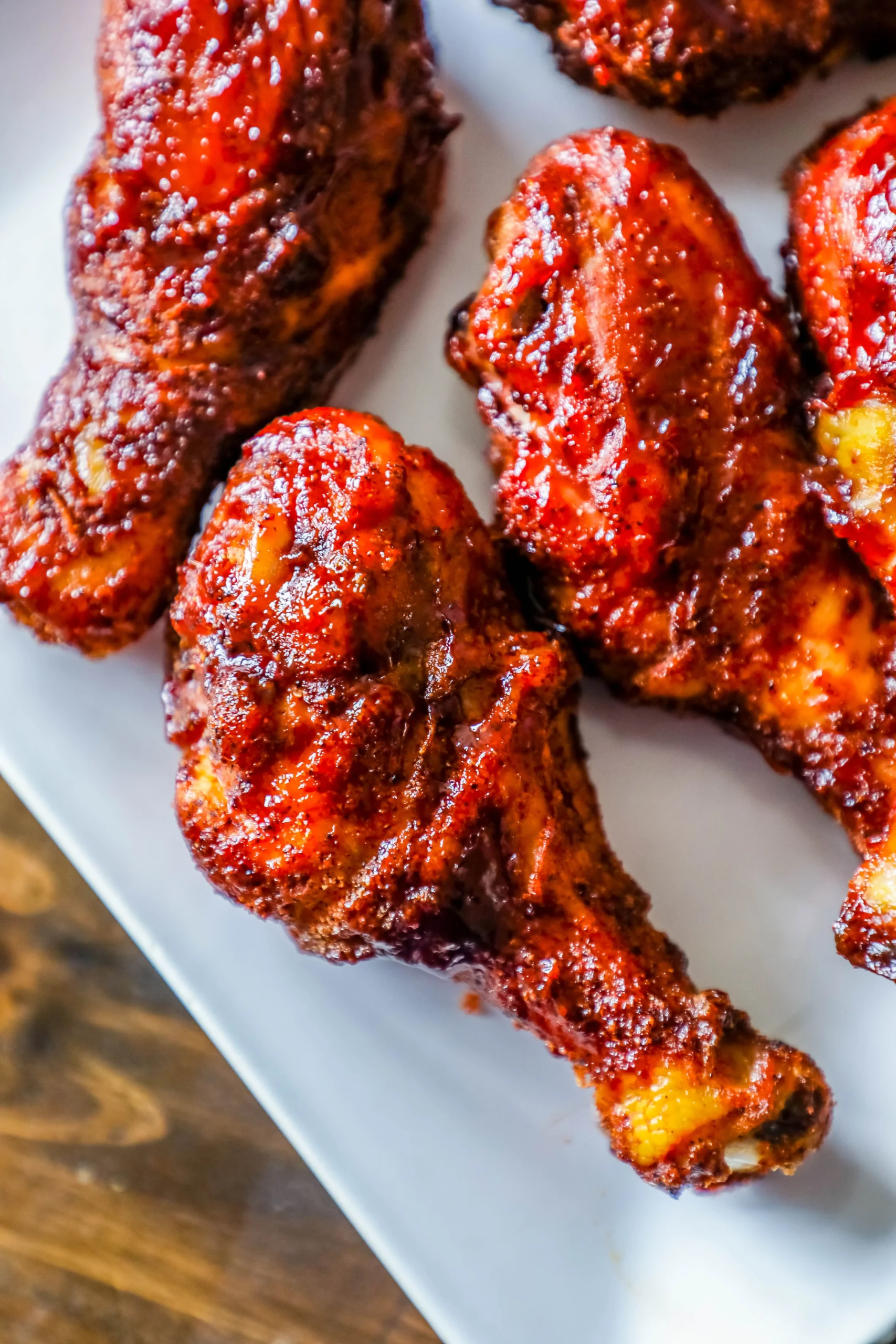 BBQ Drumsticks with Spicy Dips