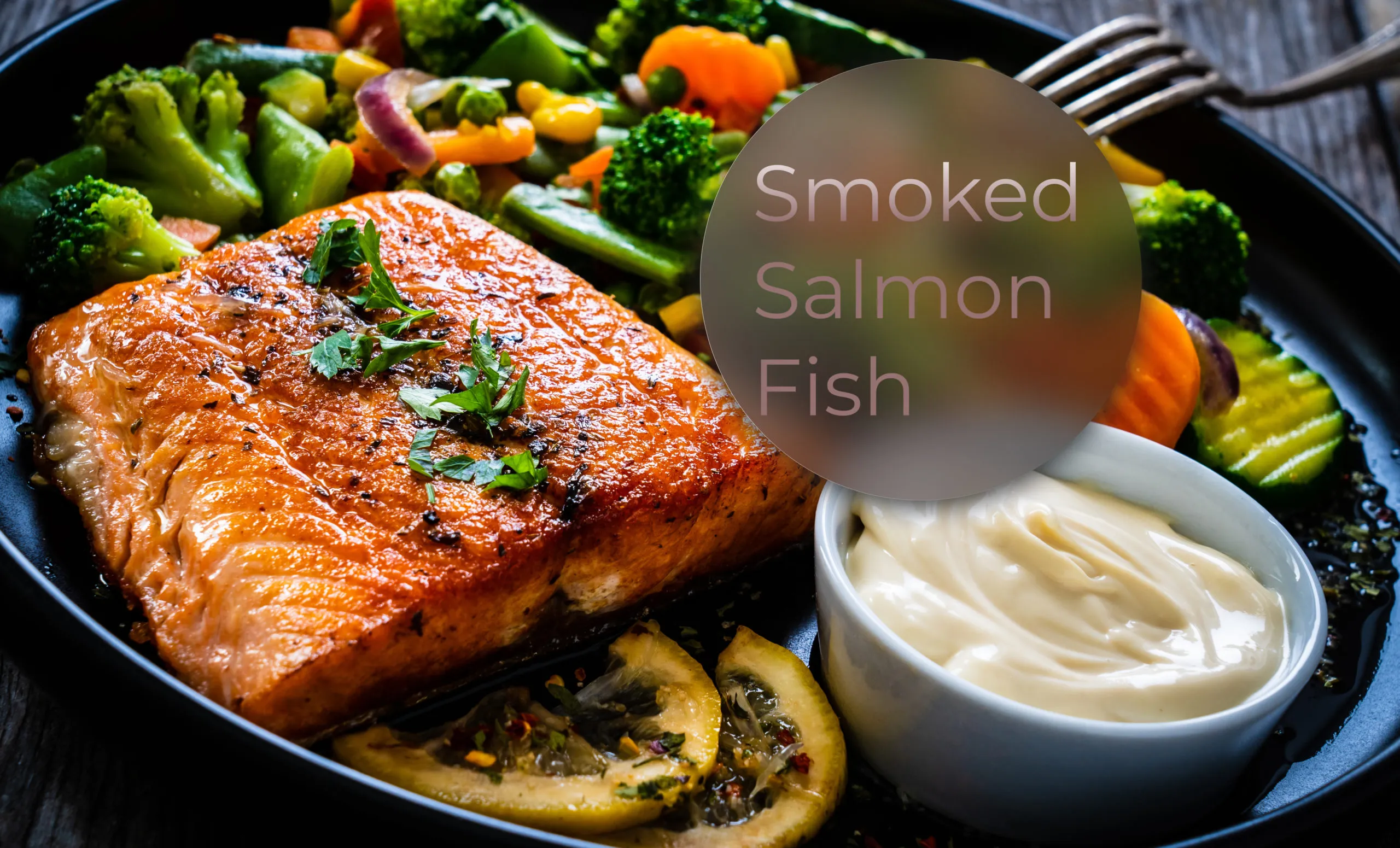 BBQ Smoke Grilled Salmon