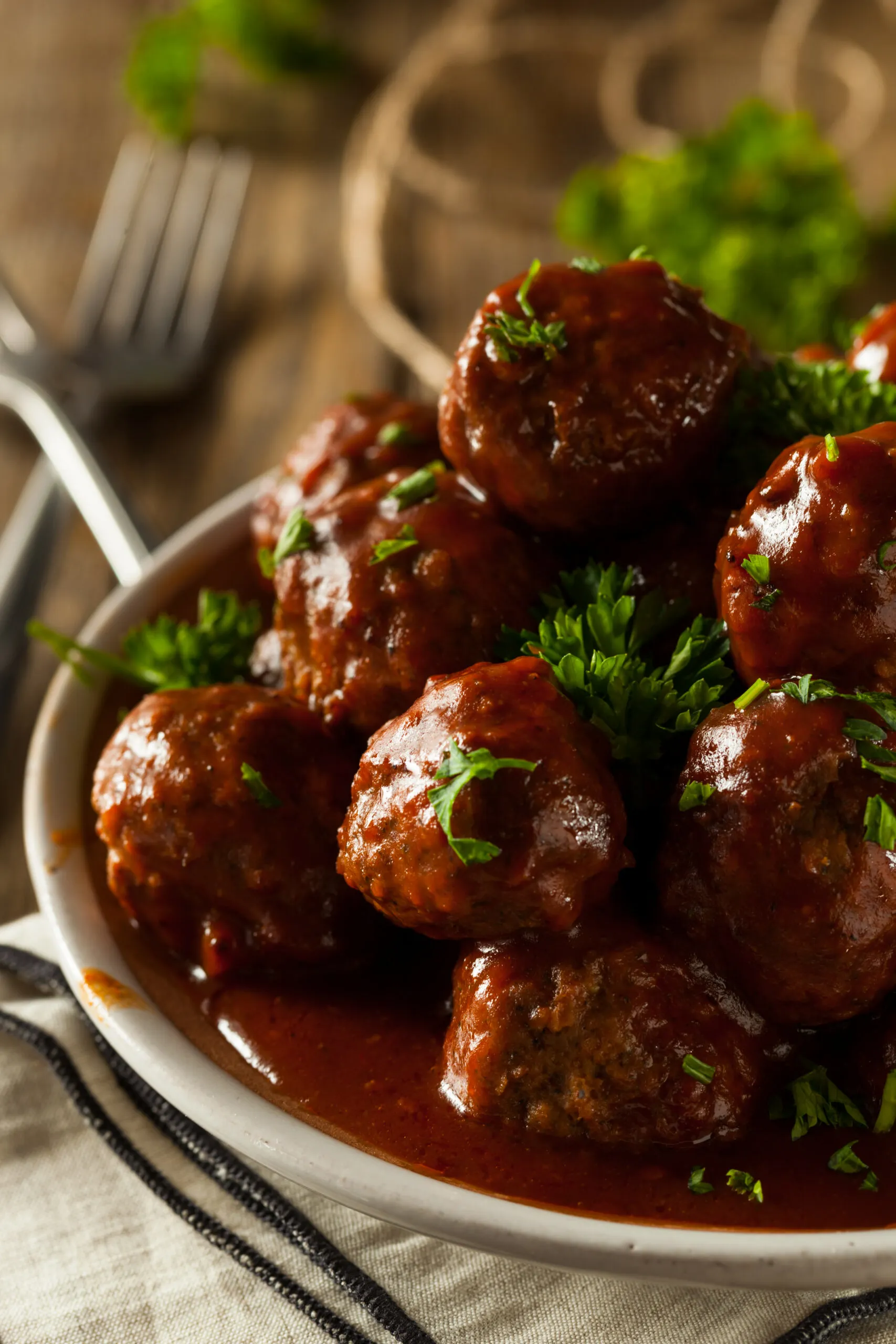 BBQ and Grape Jelly Meatballs