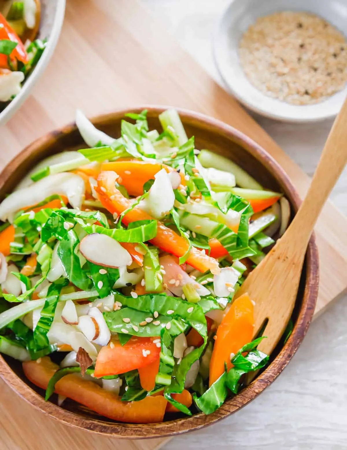 Baby Bok Choy Chopped Salad