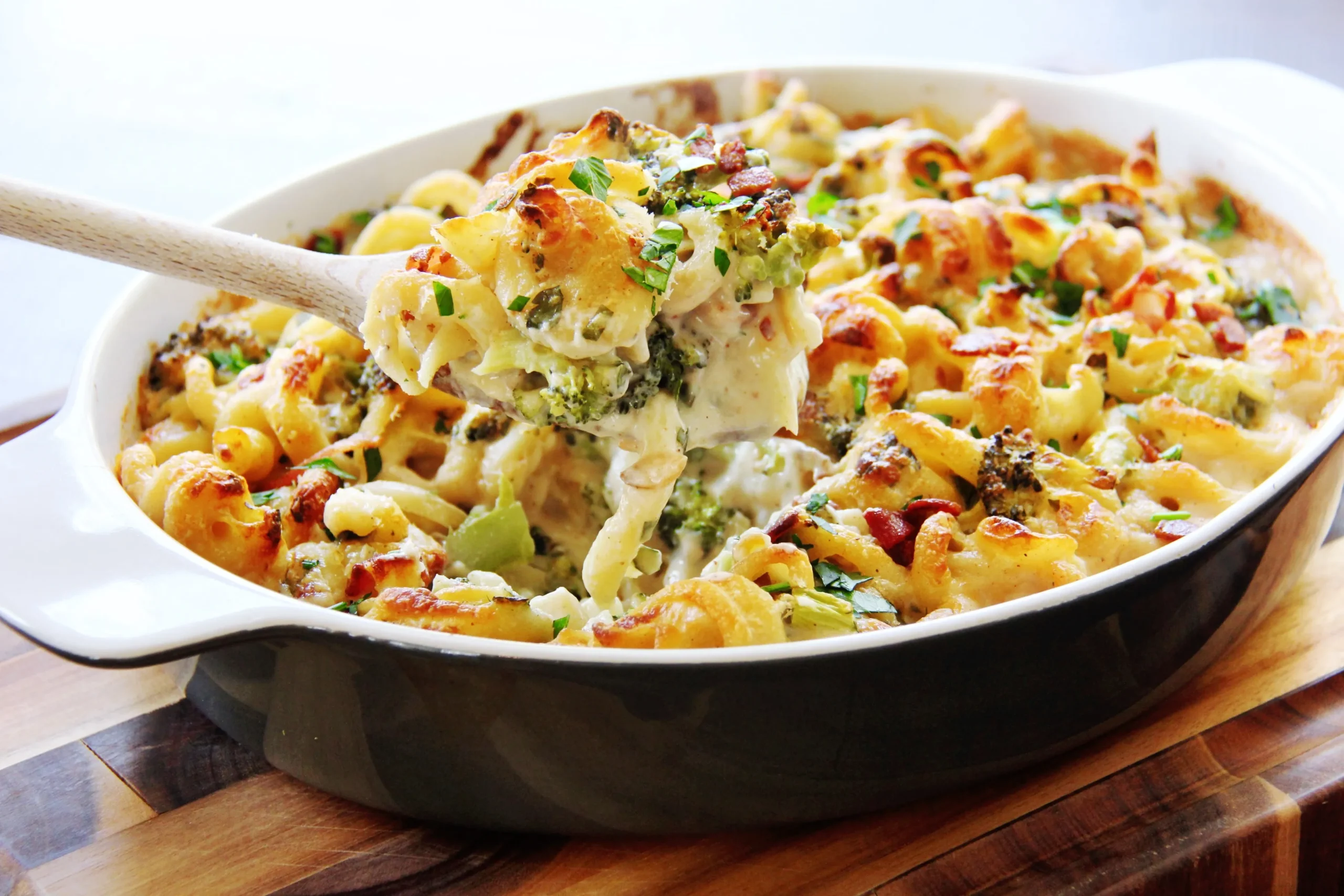 Bacon Broccoli Mac and Cheese