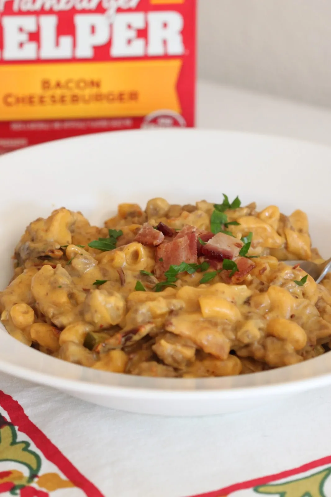 Bacon Cheeseburger Hamburger Helper