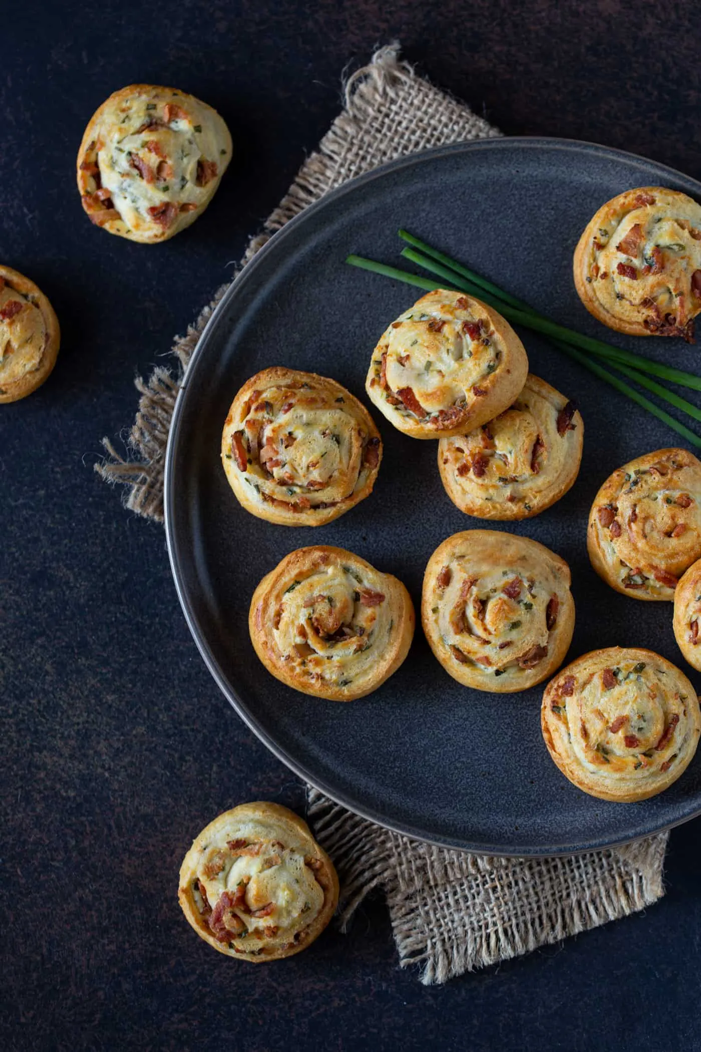 Bacon Cream Cheese Crescent Rolls