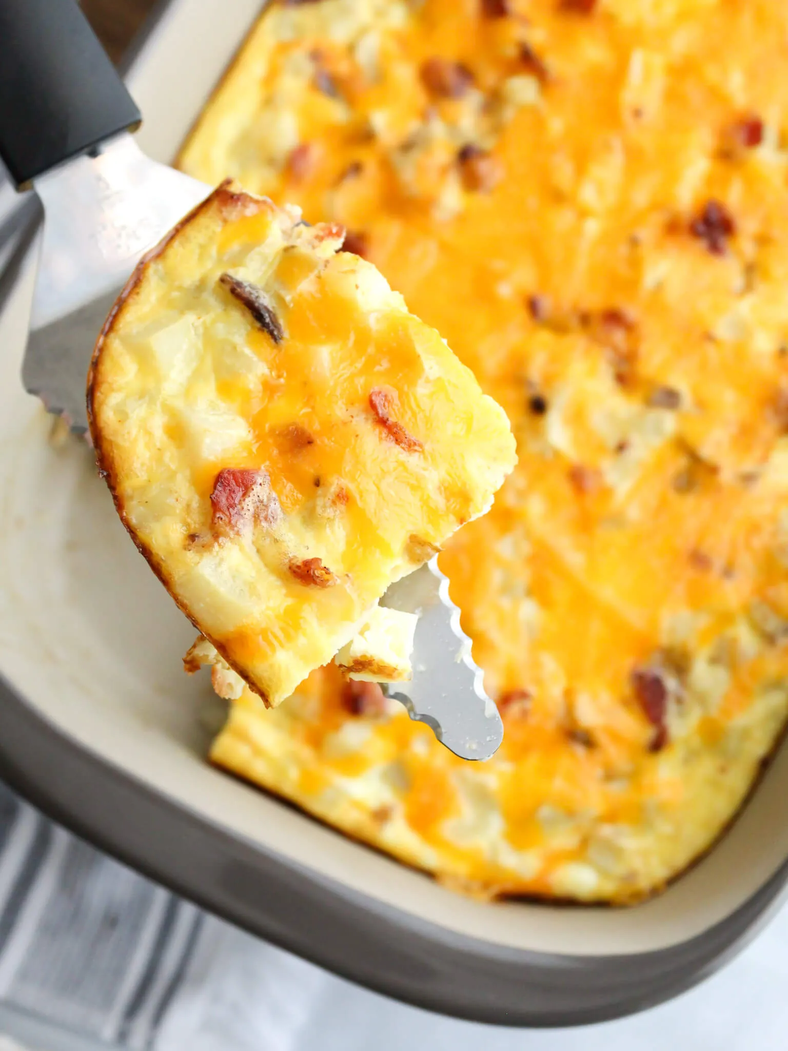 Bacon Egg and Potato Bake