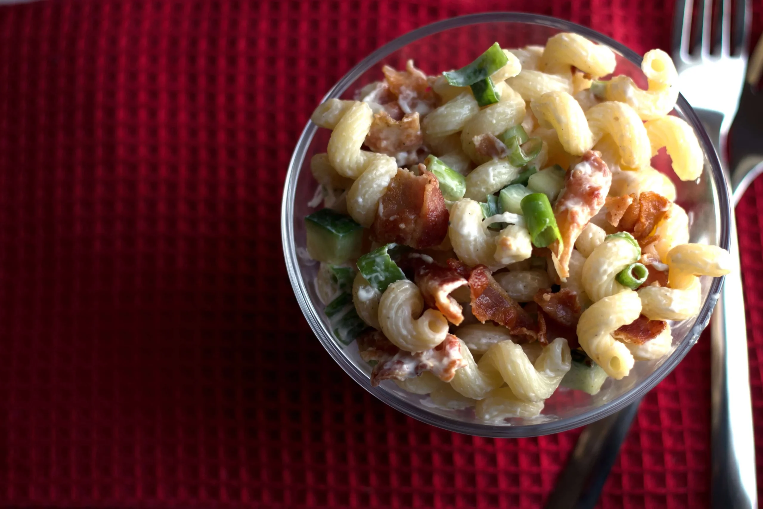 Bacon Green Onion Pasta Salad
