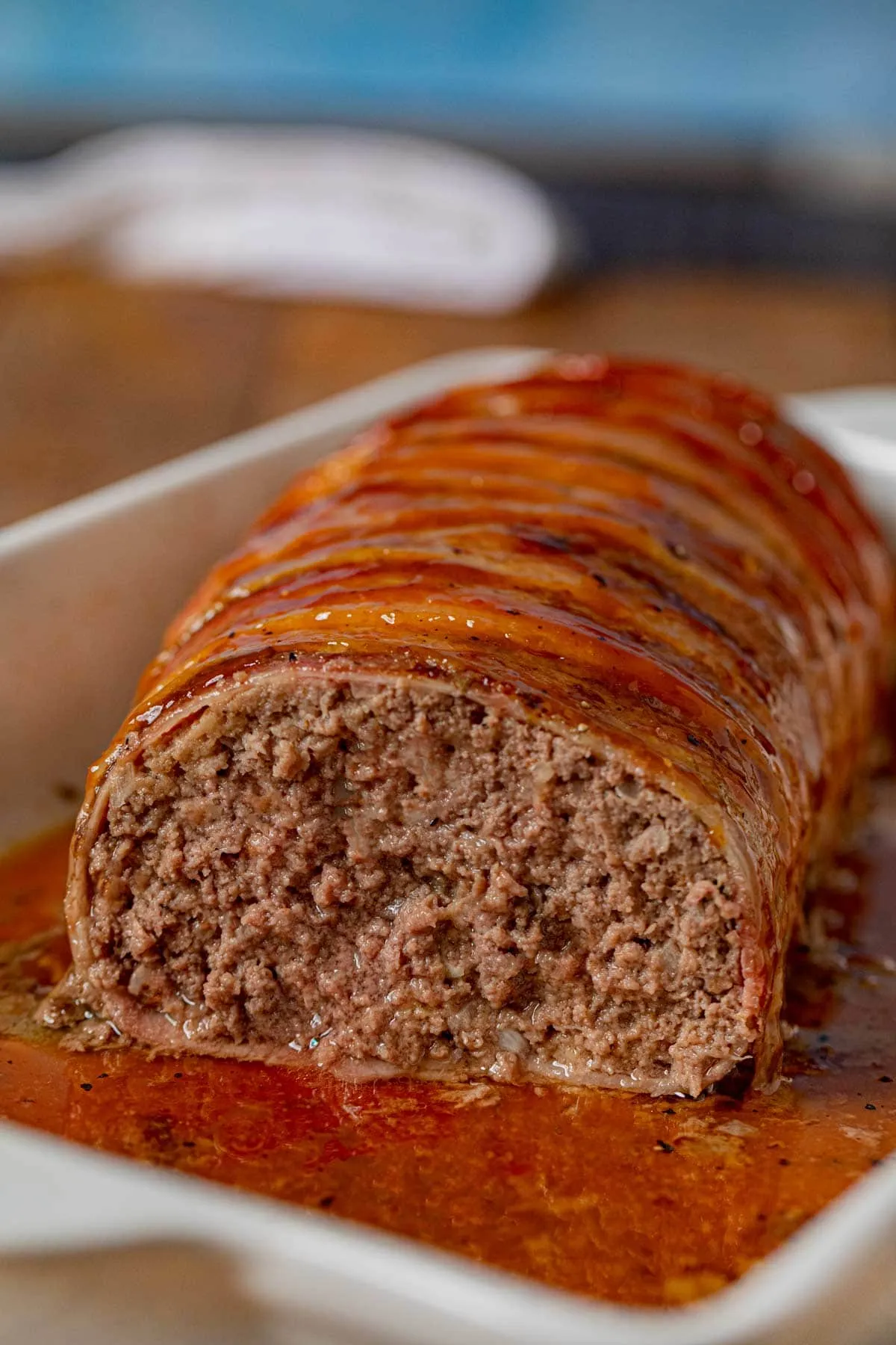 Bacon and Marinara Meatloaf