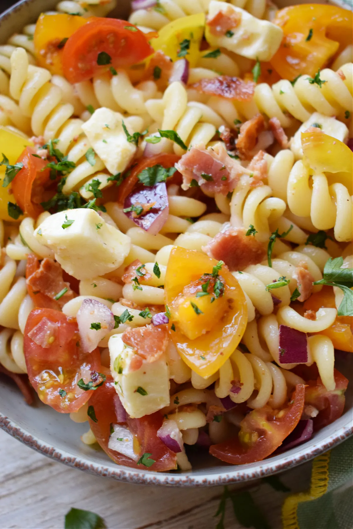 Bacon and Tomato Pasta Salad