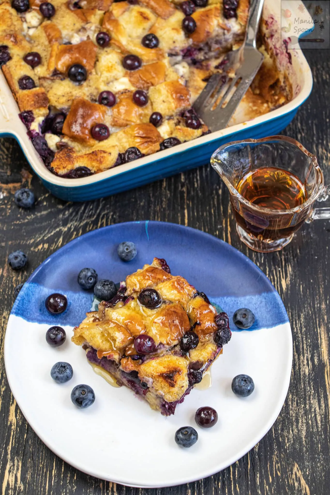 Baked Blueberry French Toast Casserole