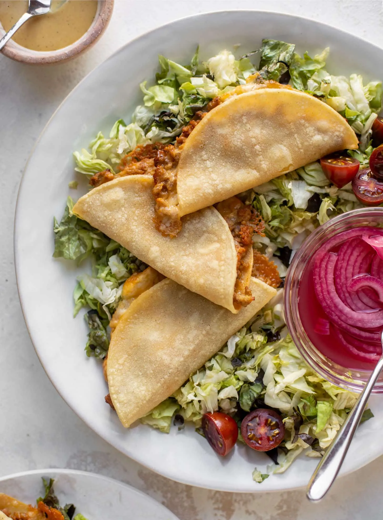 Baked Cheeseburger Rolled Tacos