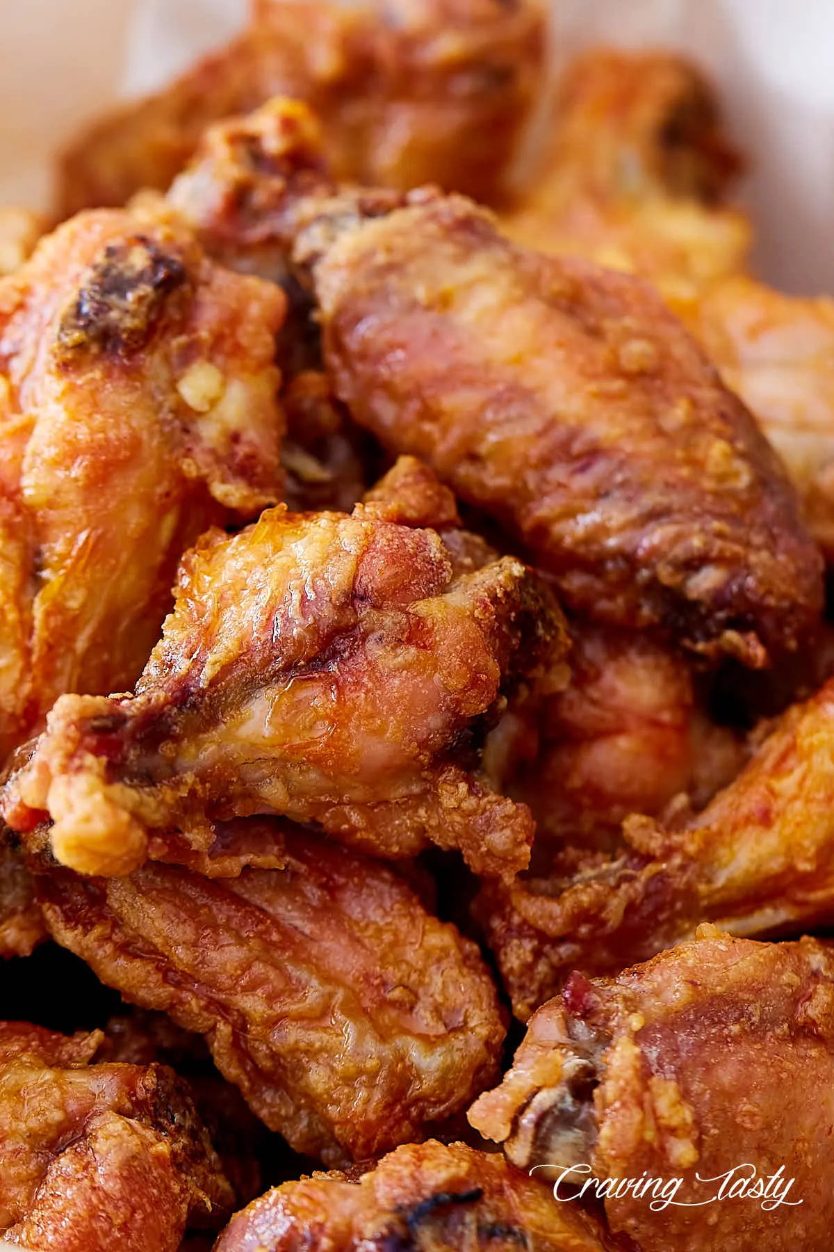 Baked Chicken Wings Extra Crispy Like Deep Fried