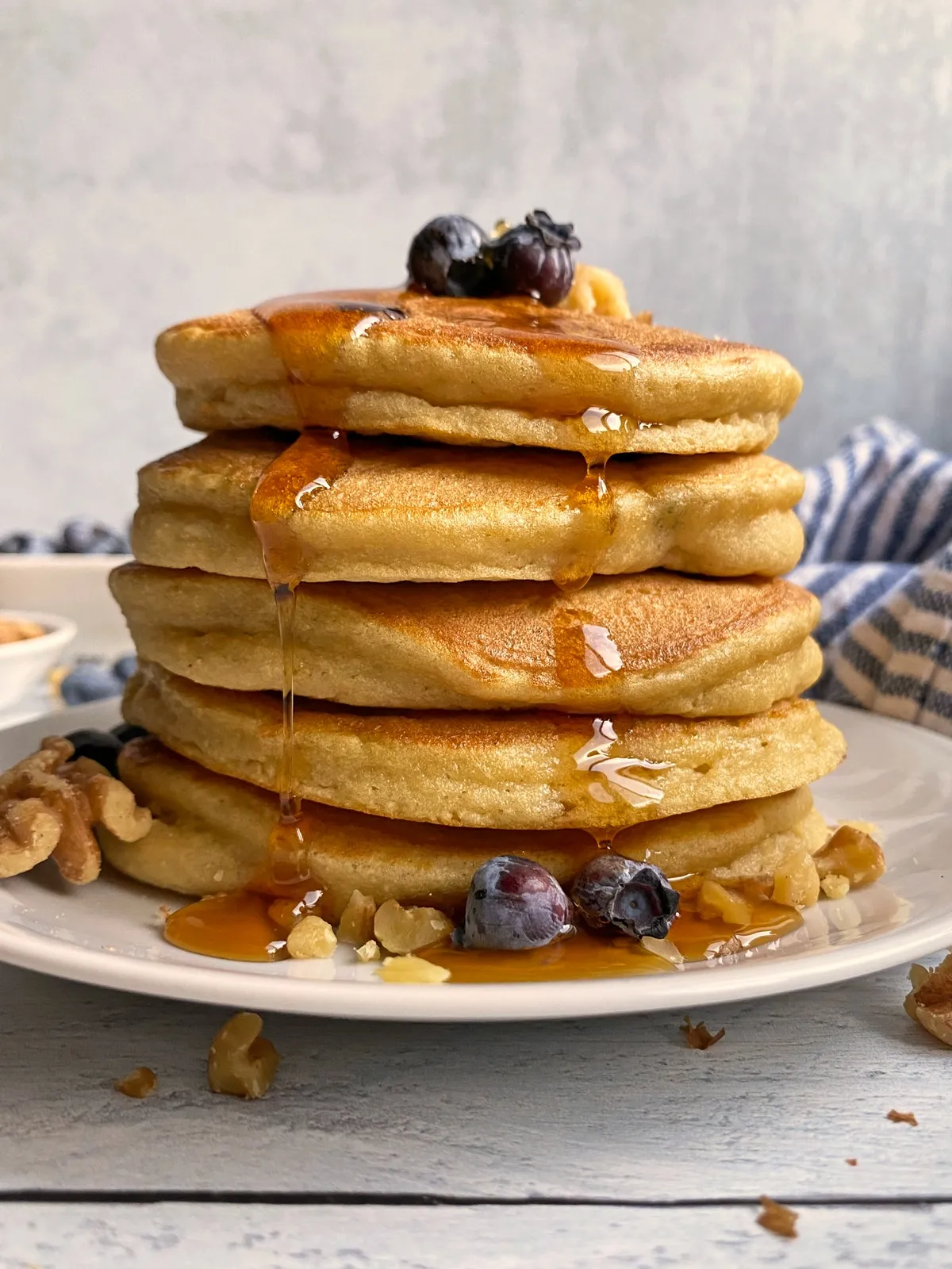 Baked Coconut Flour Berry Skillet Pancake