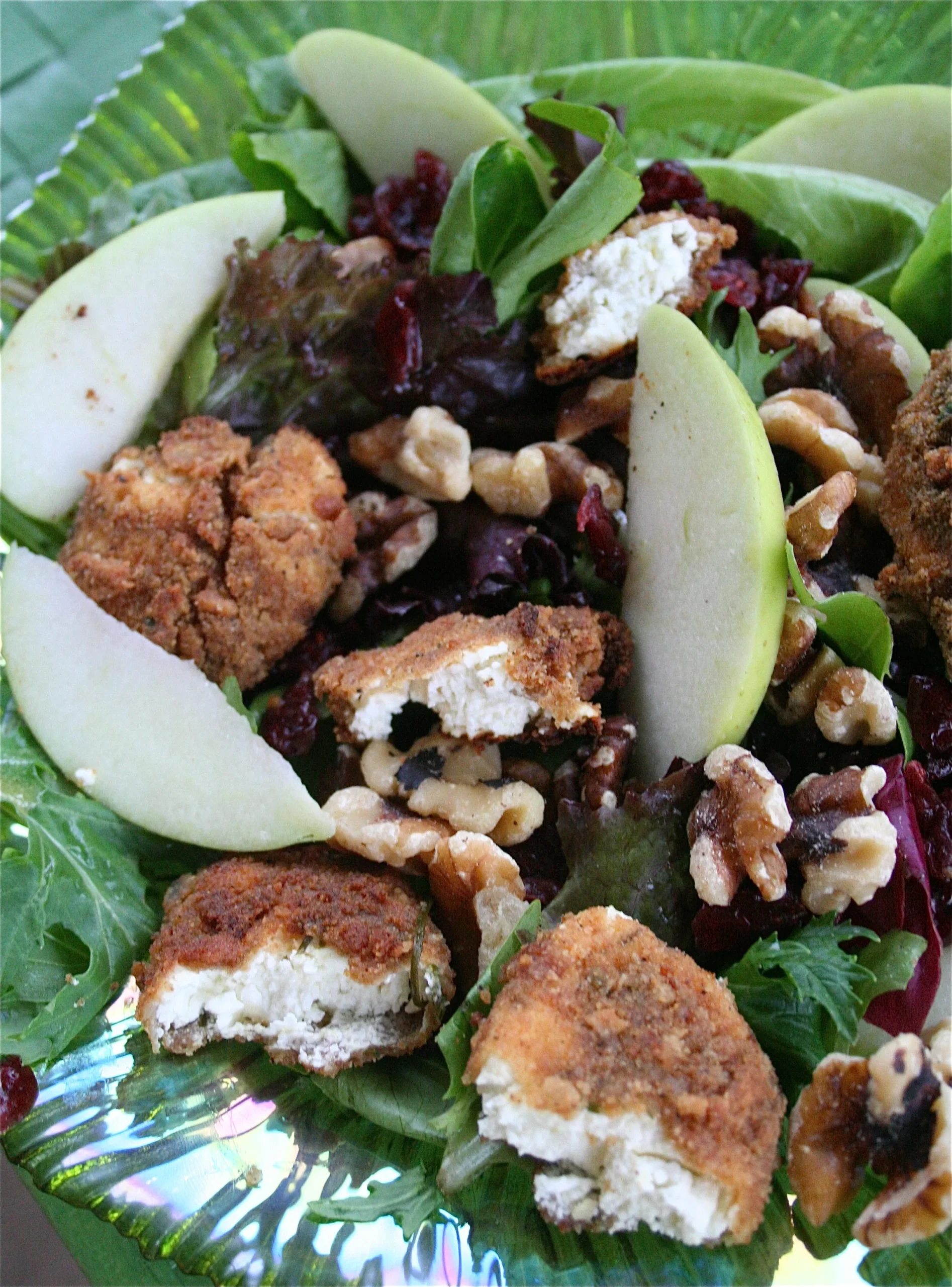 Baked Goat Cheese Salad