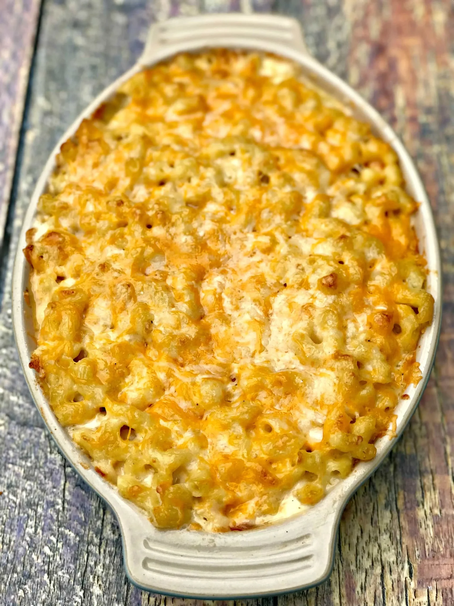 Baked Mac and Cheese Farmhouse Style