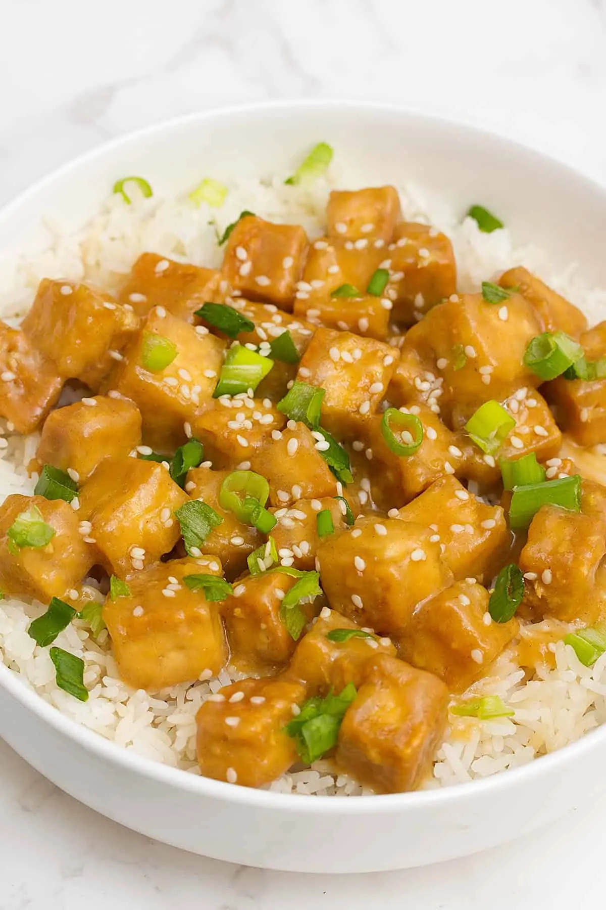 Baked Sesame Ginger Tofu